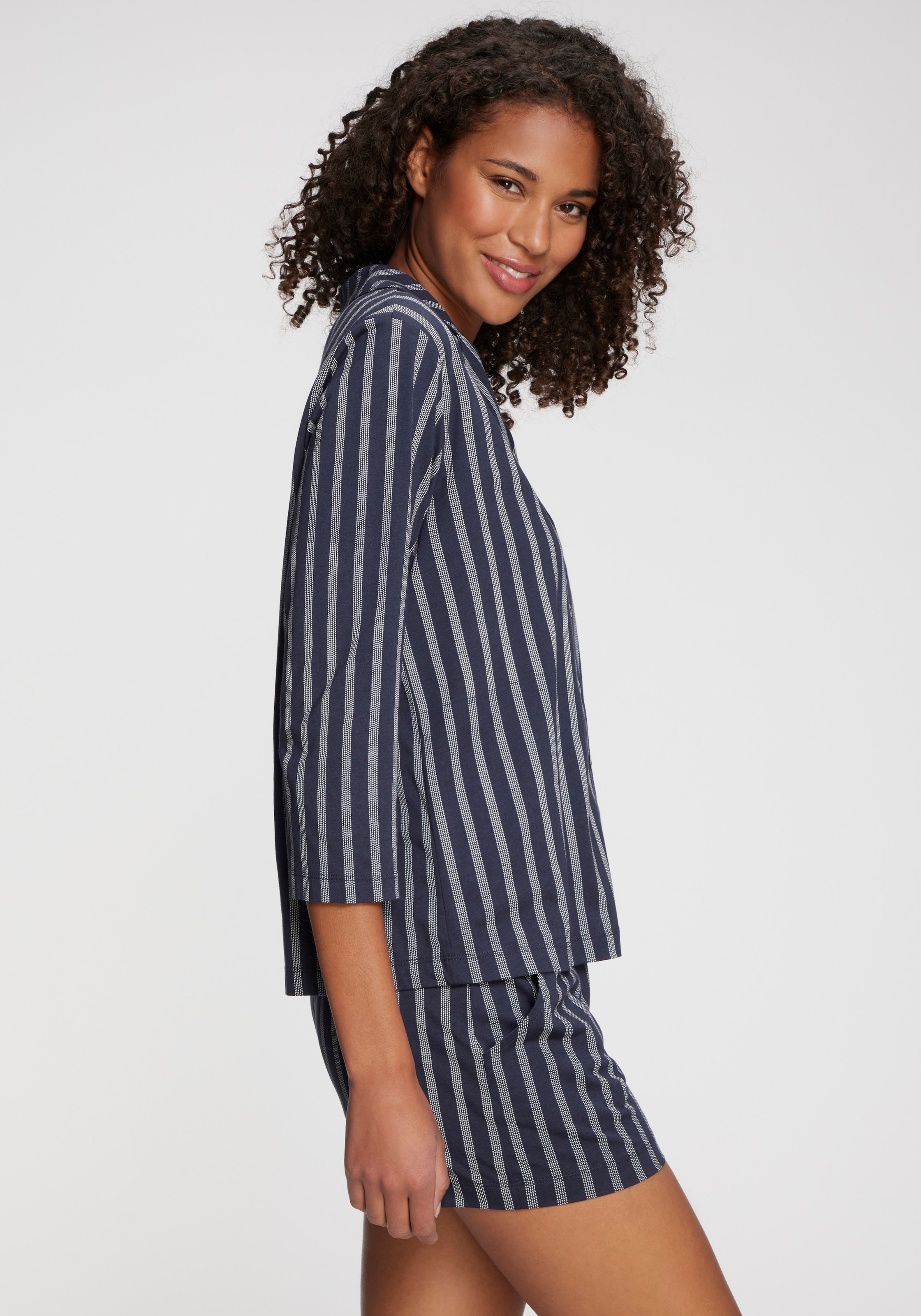 Vivance Dreams Haut de pyjama , Mit schönem Alloverdruck
