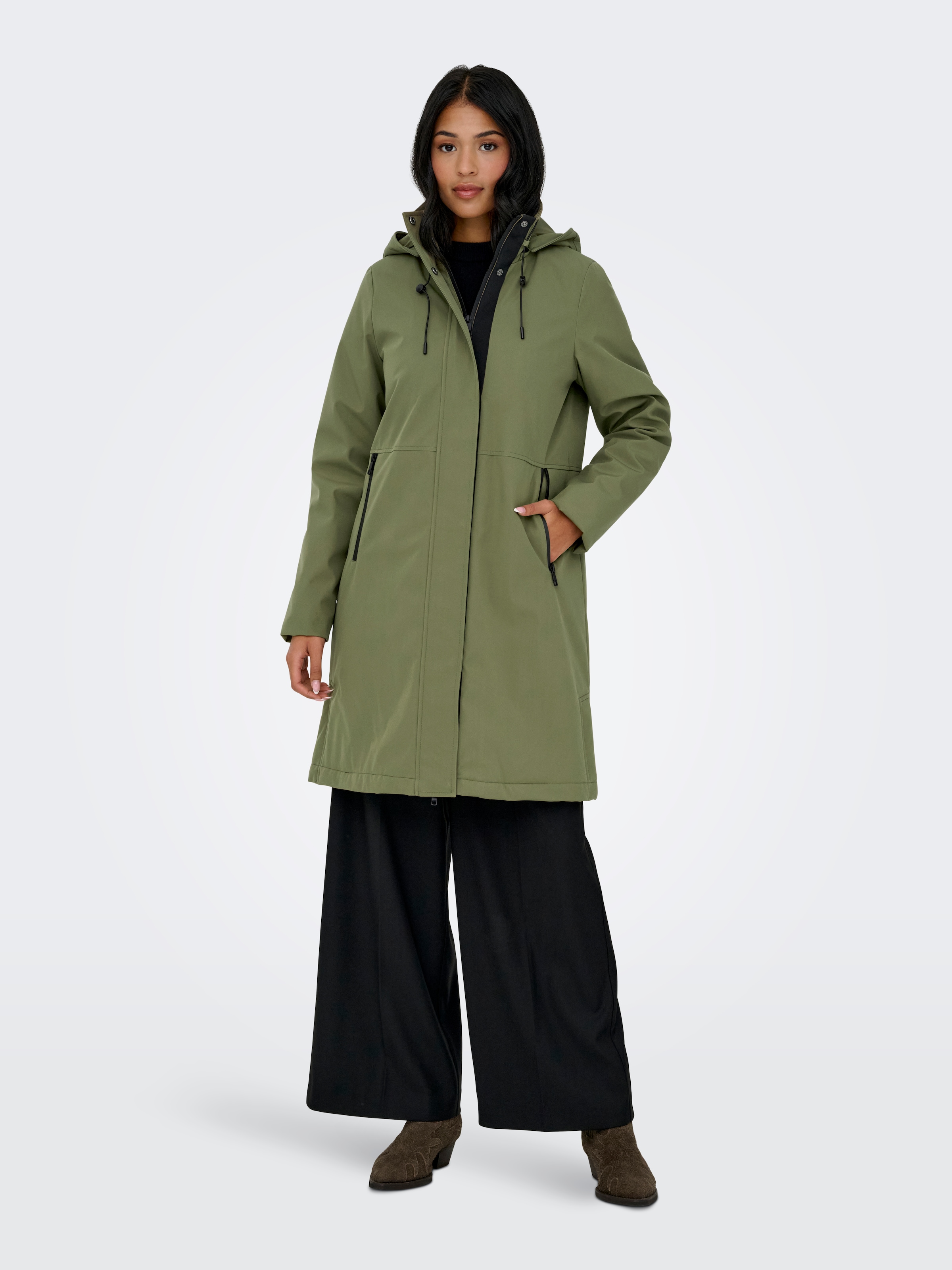 ONLY Parka »ONLKARA LIFE PARKA CC OTW« mit Kapuze