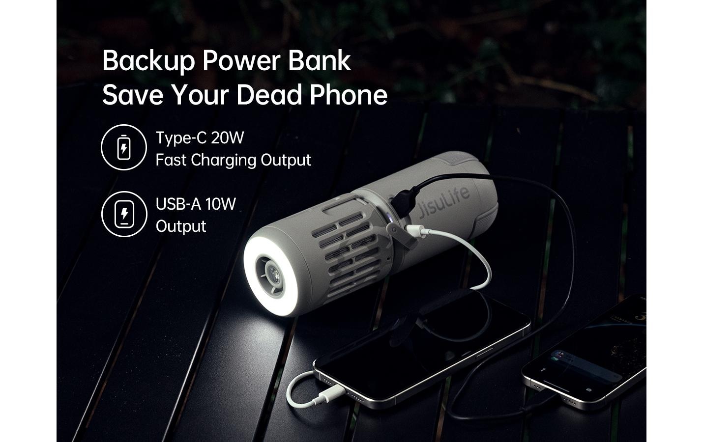   Ventilateur de table »Jisulife Ultra1« Höhenverstellbar