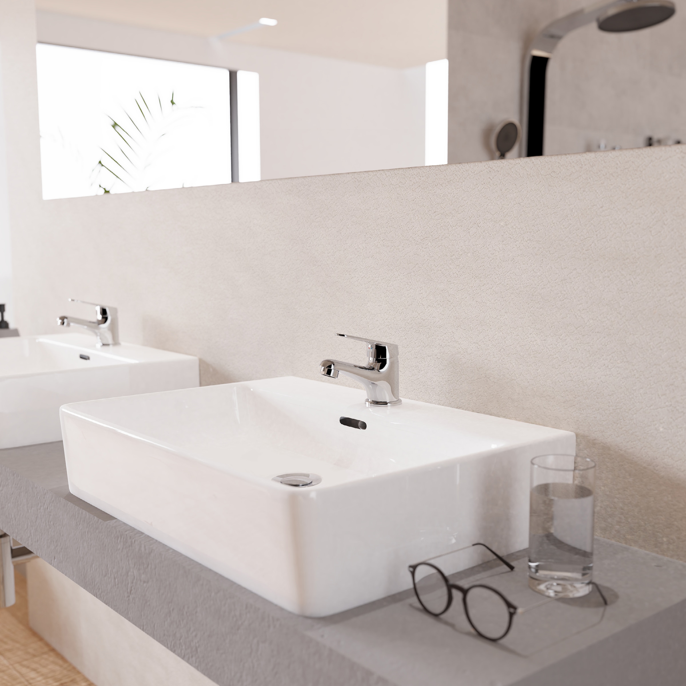 welltime Robinet de lavabo »BARI« Der Platzsparklassiker in frischem Design