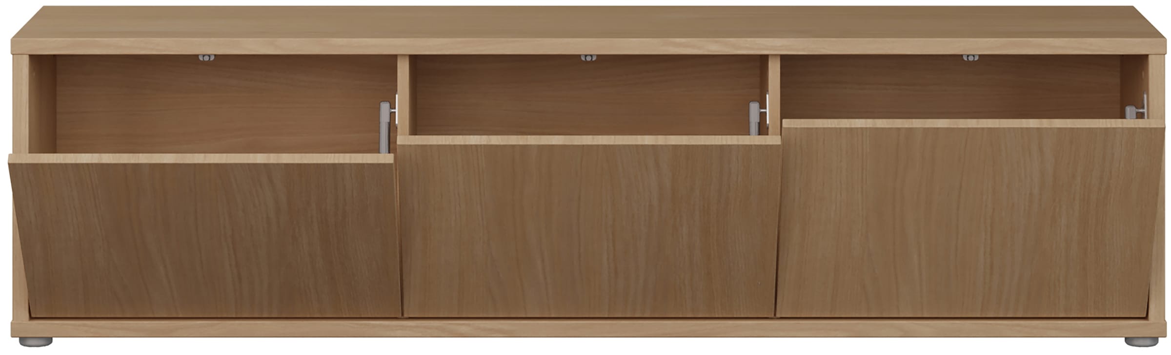 FORTE Table basse »Alice Springs, TV-Board, viel Stauraum, grosse Türen zum Aufklappen« L/H/P 154,2/41,5/34,9 cm Portes pliantes