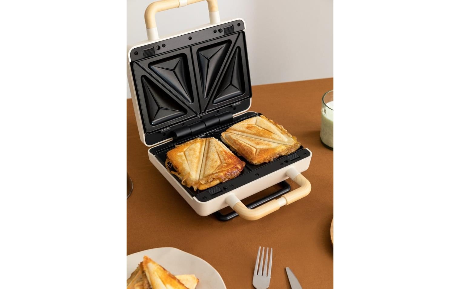   3-in-1-Kombi-Waffeleisen »Create Stone 3in1 Studio Sand« 800 W