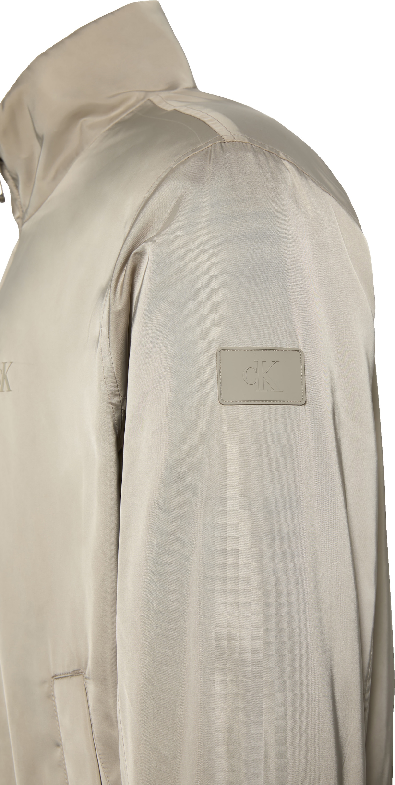 Calvin Klein Jeans Bomberjacke »LS PADDED HARRINGTON JACKET« ohne Kapuze Mit Rundhalsausschnitt mit Stehkragen