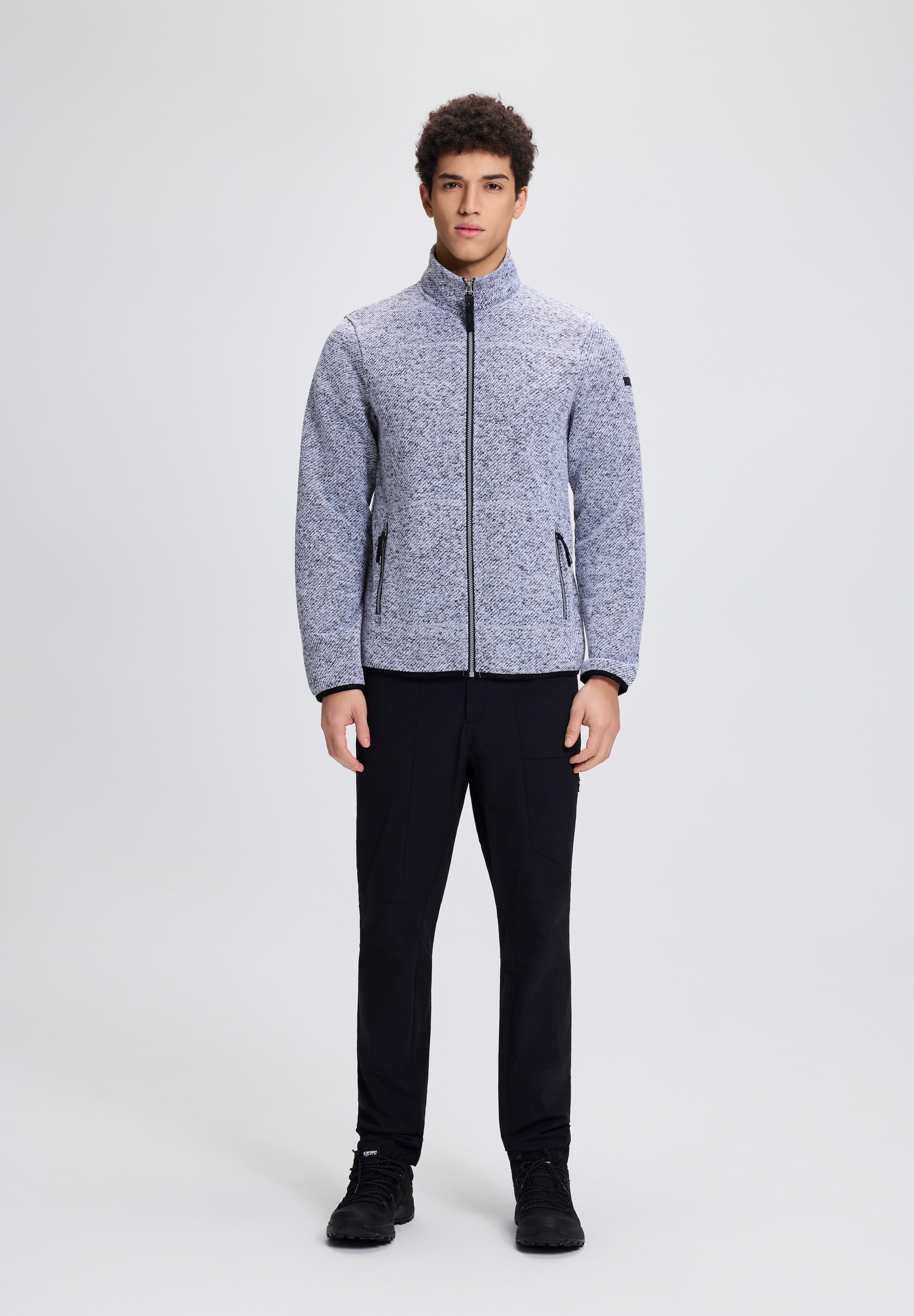 Icepeak Veste polaire »AGEN« sportlicher Stil, aus schnell trocknendem Thermal-Material