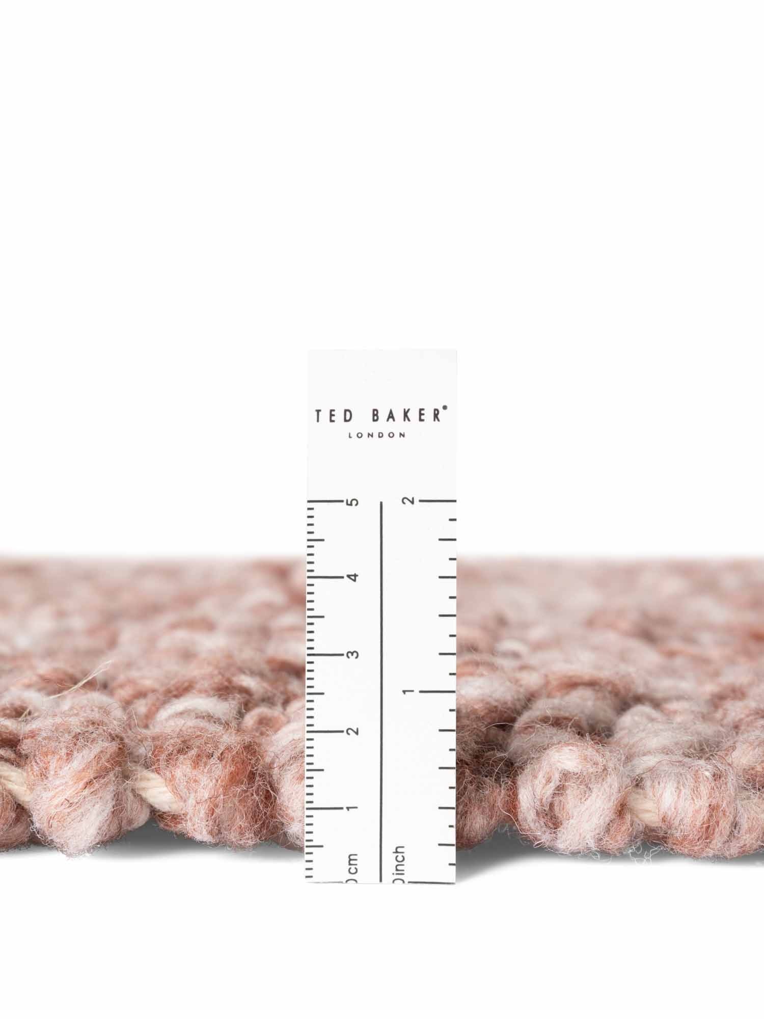 Ted Baker Teppich »Soft Bouclé Portobello , auch als Läufer« rechteckig 10 mm Höhe Woll-Optik, Bouclé Meliert, Wohnzimmer, Esszimmer, Schlafzimmer, Flur
