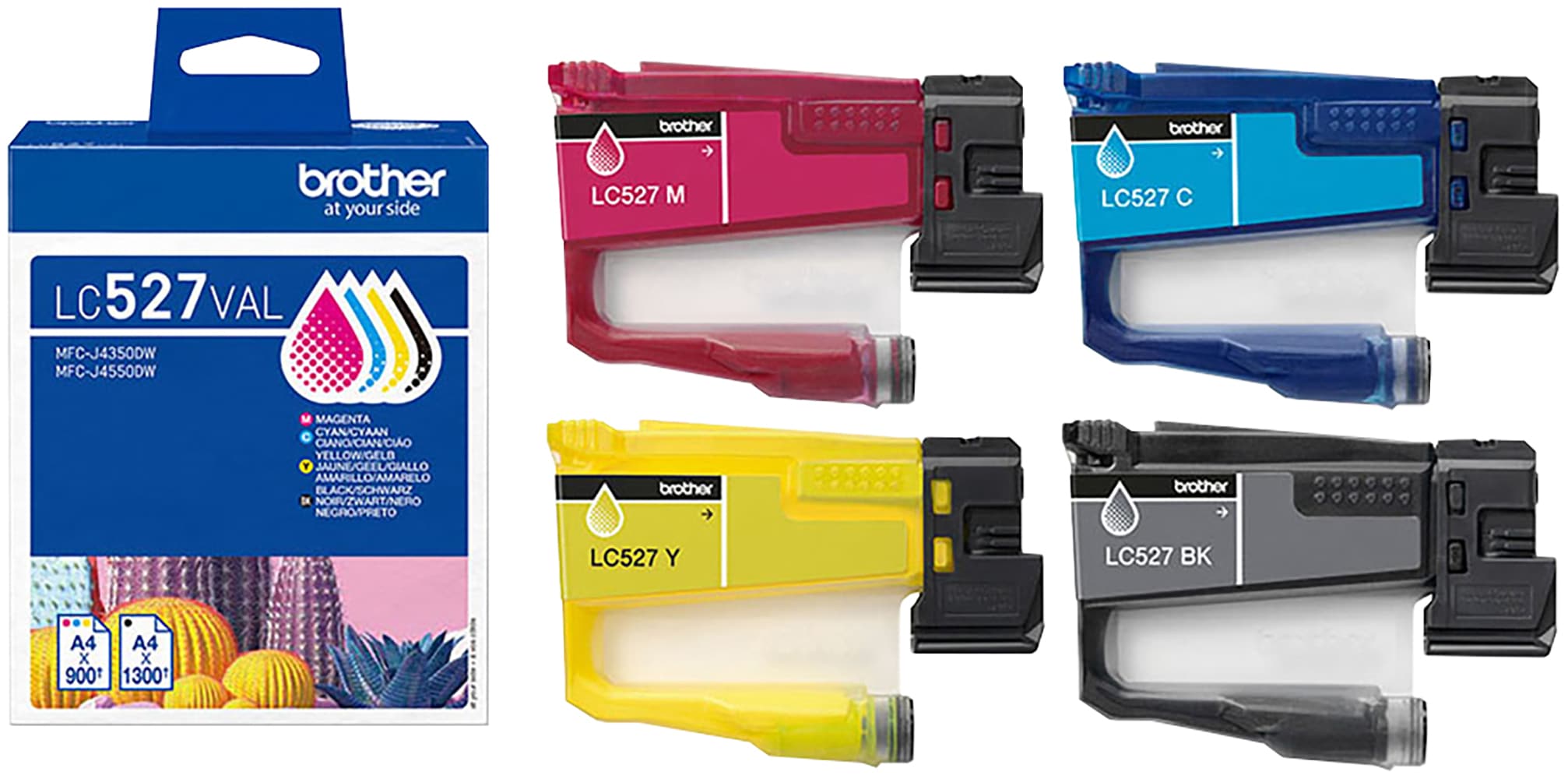 Brother Cartouche d'encre »LC527VAL«