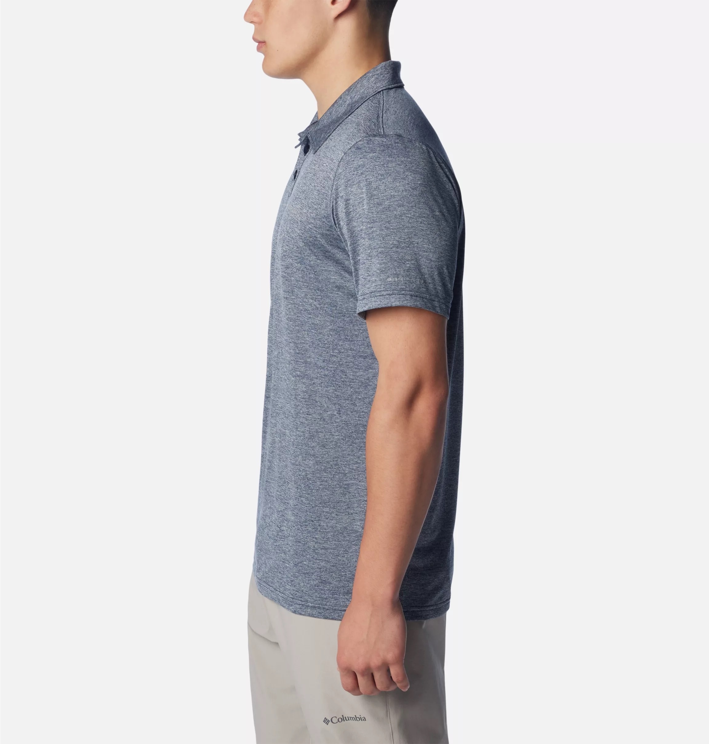 Columbia Polo lockere Passform, Kurzarm, für Wanderungen und aktive Freizeit
