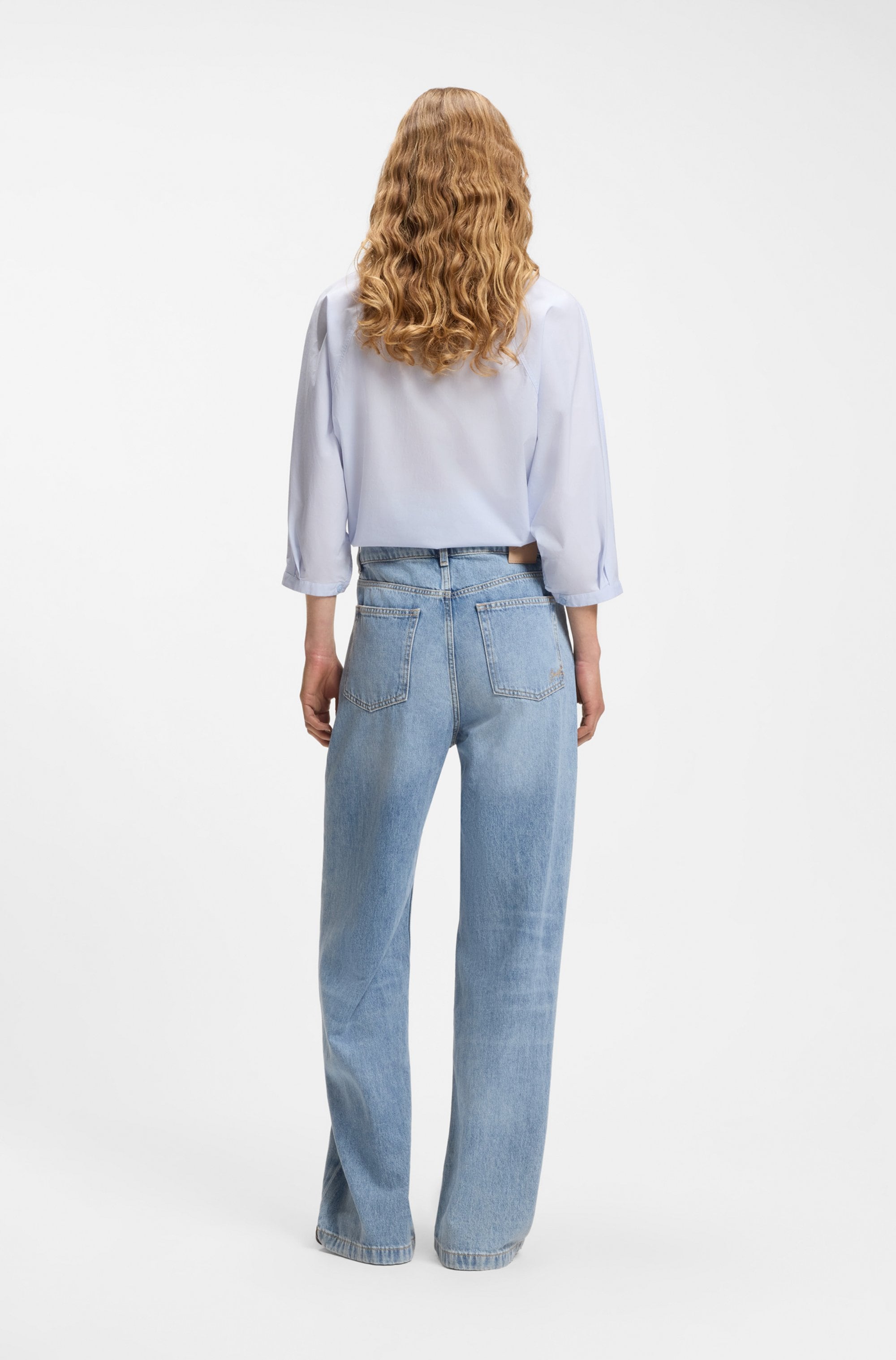 BOSS ORANGE Jeans droit »MARLENE HR 11.0 Premium Damenmode« High Rise, Wide Leg