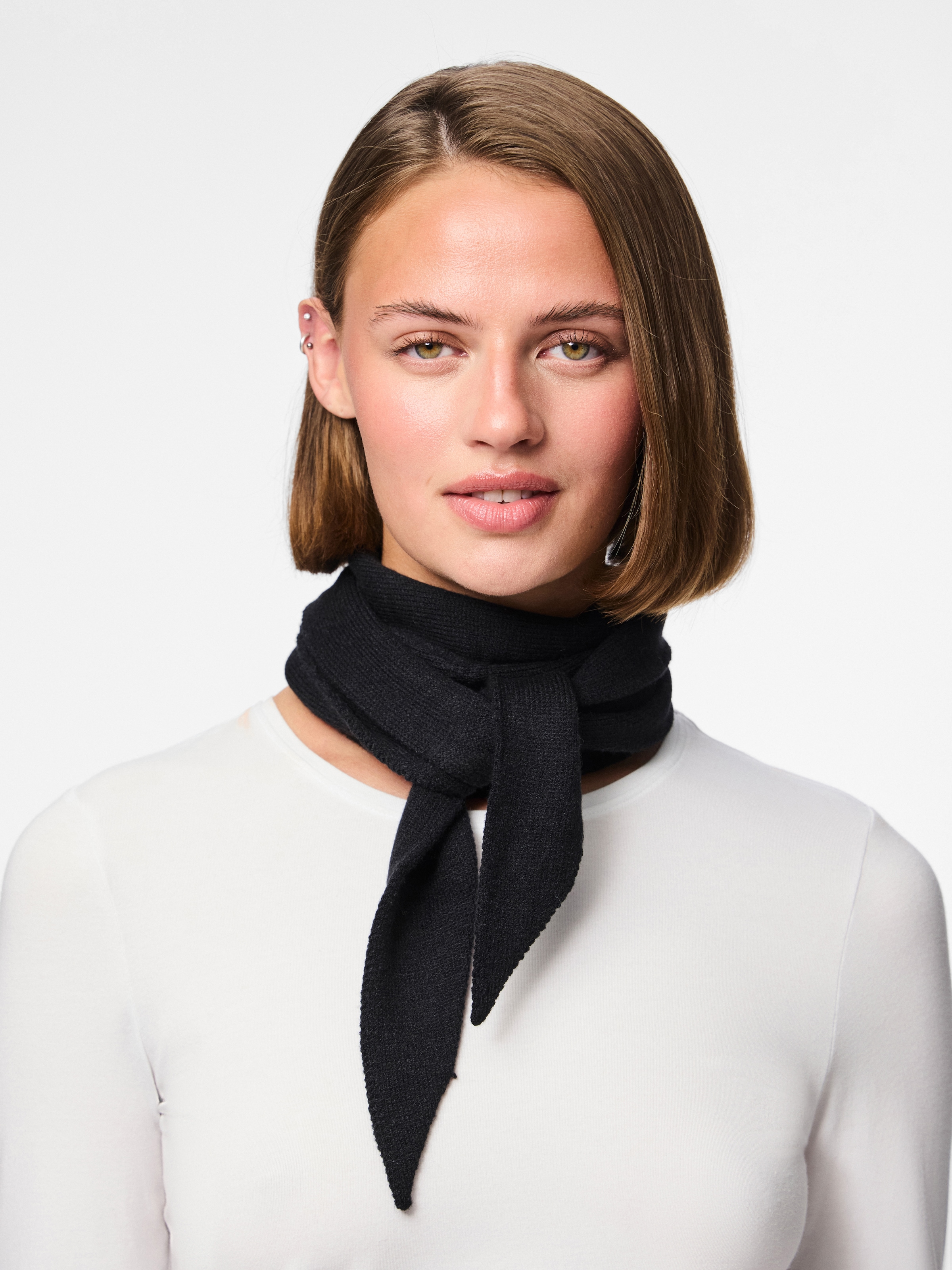 pieces Dreieckstuch »PCKOMMA TRIANGLE SCARF NOOS BC«