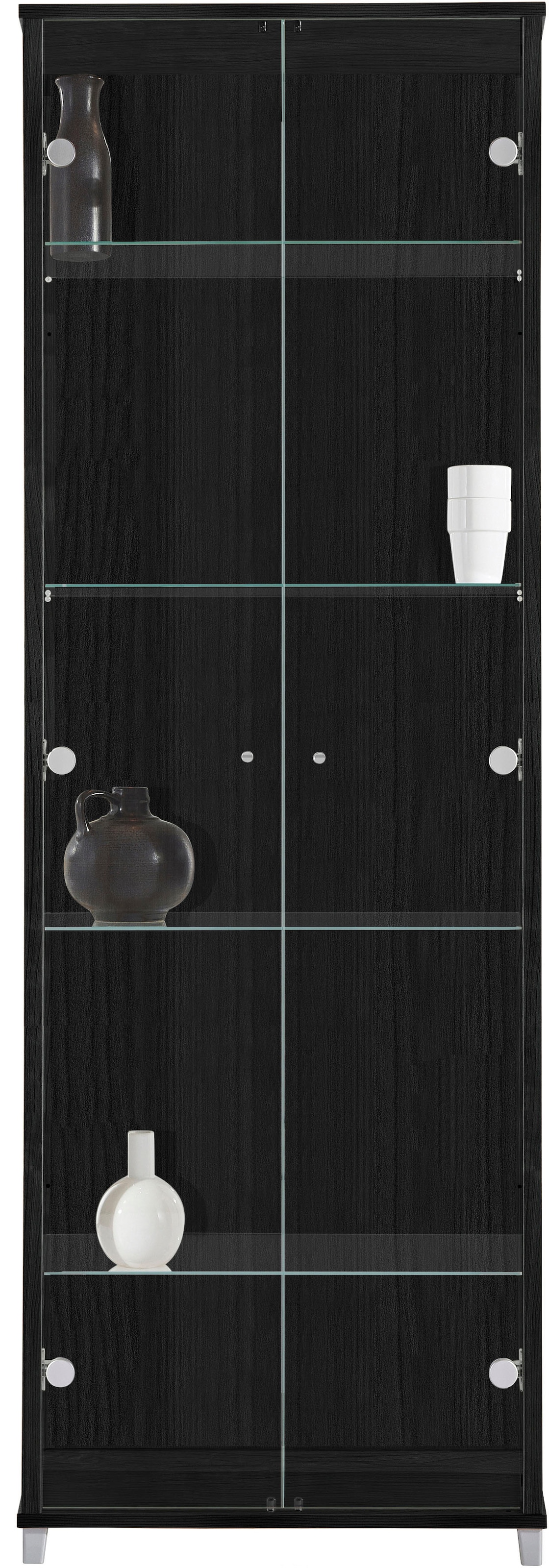 fif möbel Vitrine »OPTIMA« Standvitrine, Vitrinenschrank, Glasvitrine, Sammlervitrine