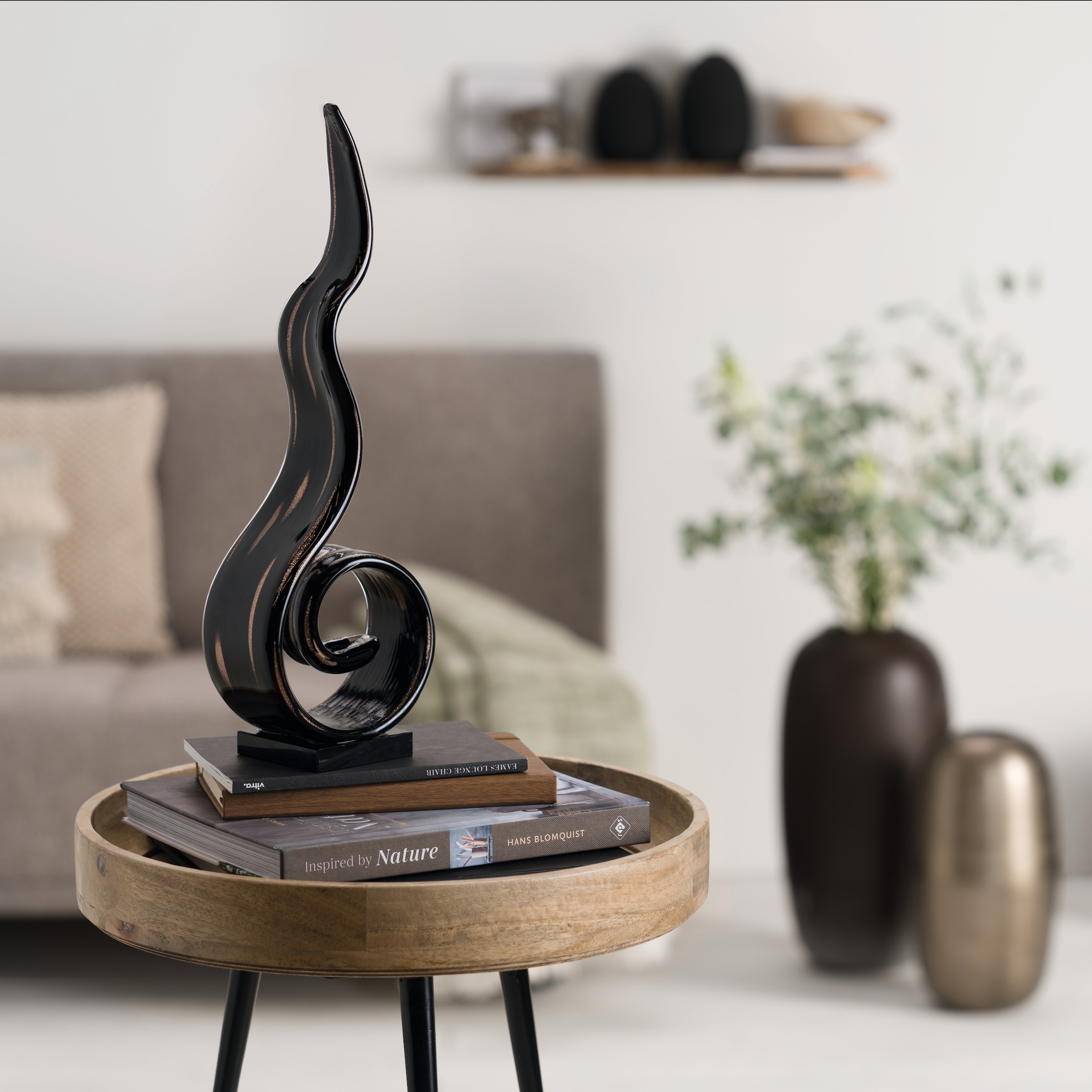 LEONARDO Figurine de décoration »CASOLARE 40 cm schwarz«