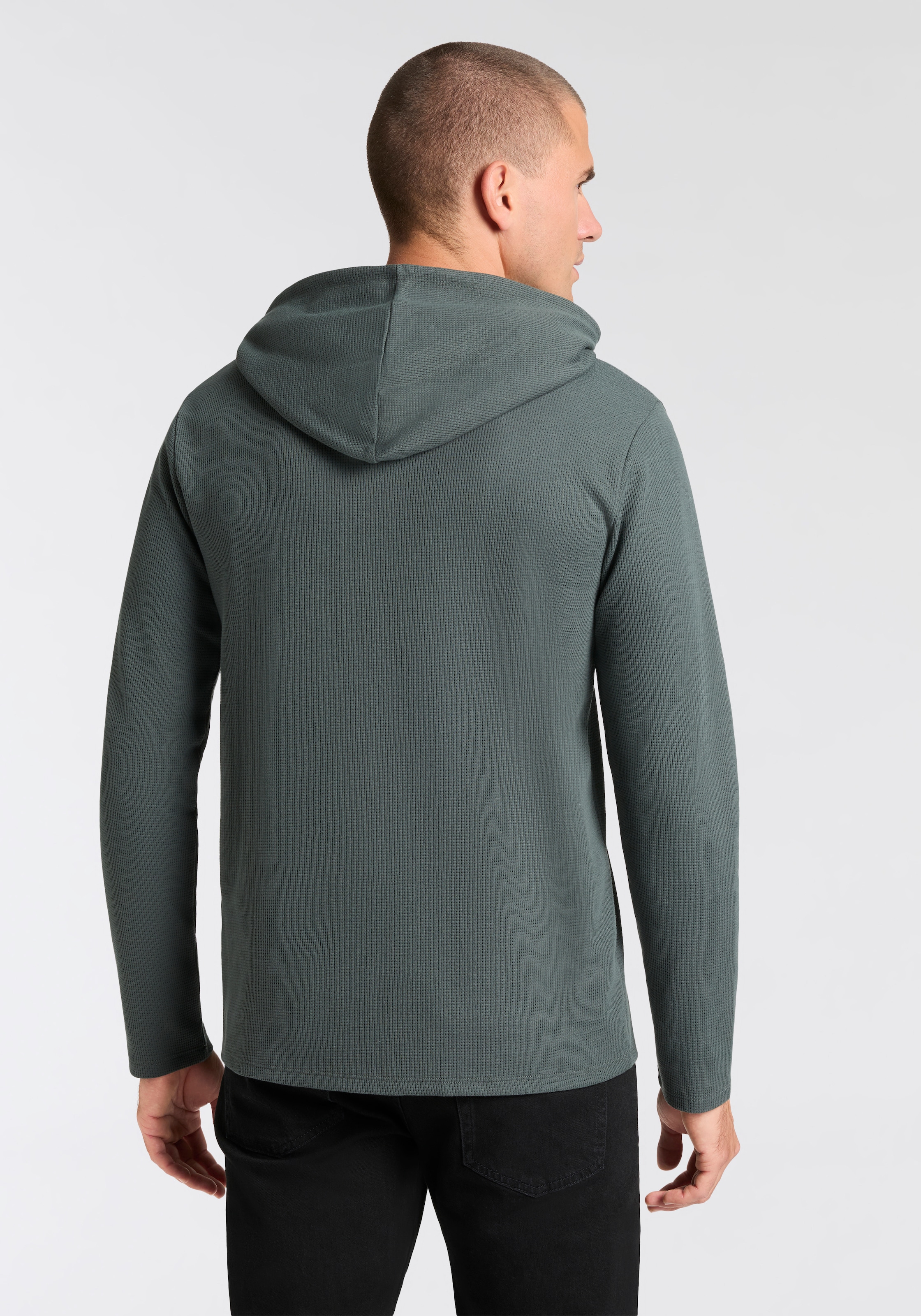 BOSS Hoodie »Waffle LS-Shirt H«
