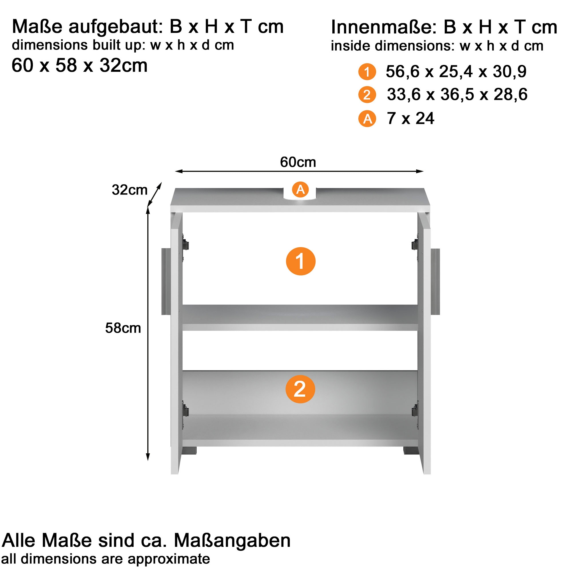 welltime Badezimmer-Set »Prag« Set, 4 Stk. tlg.