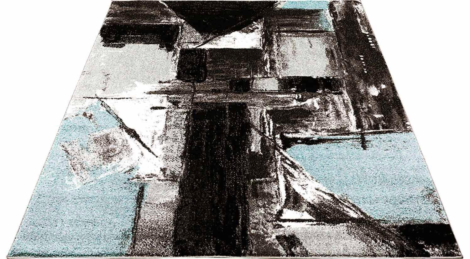 Carpet City Tapis »Moda 1134« Rectangulaire 11 mm Höhe Kurzflor, Wohnzimmer