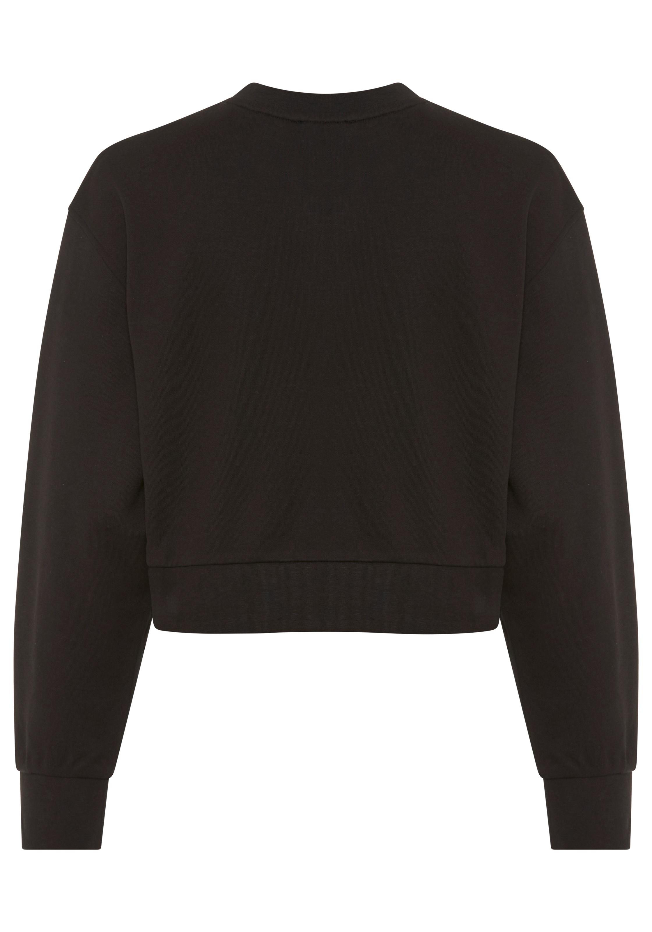 Calvin Klein Sweat-shirt »FRENCH TERRY WOVEN LABEL CREW«, Coupe régulière avec col rond
