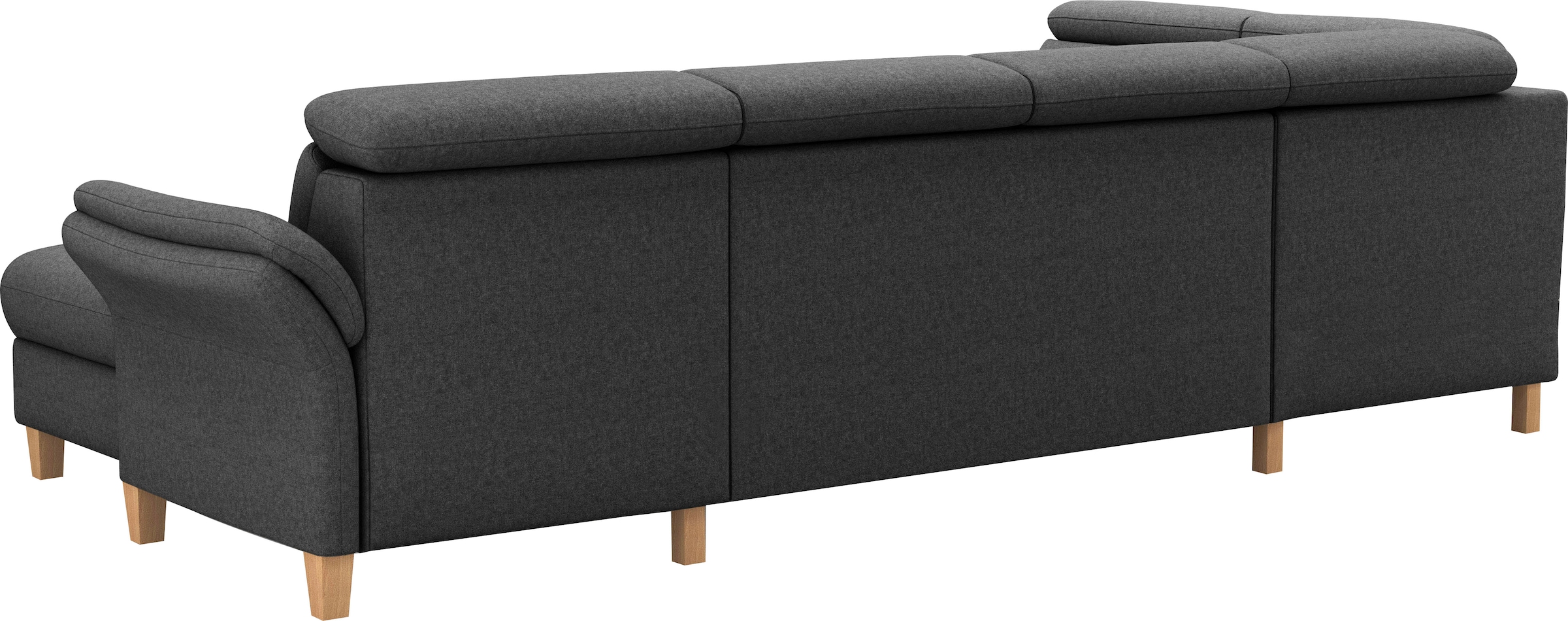 Home affaire Paysage de salon »Glendale, U-Form« inkl. Kopfteilverstellung, wahlweise mit Vorziehsitz und Bettkasten