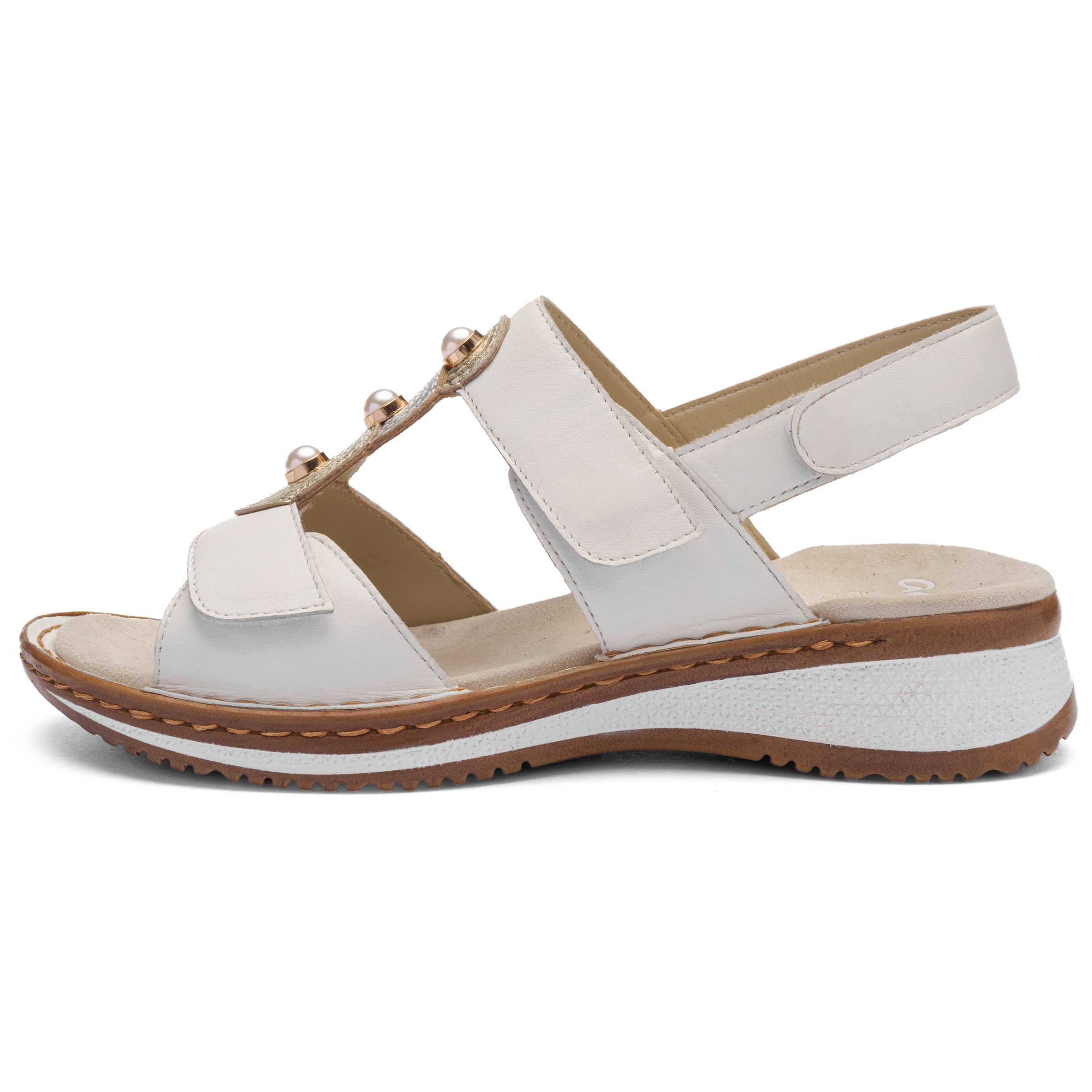 Ara Riemchensandale »HAWAII«  Keilabsatz, Sommerschuh, Bequemschuh in Weite G (= weit)