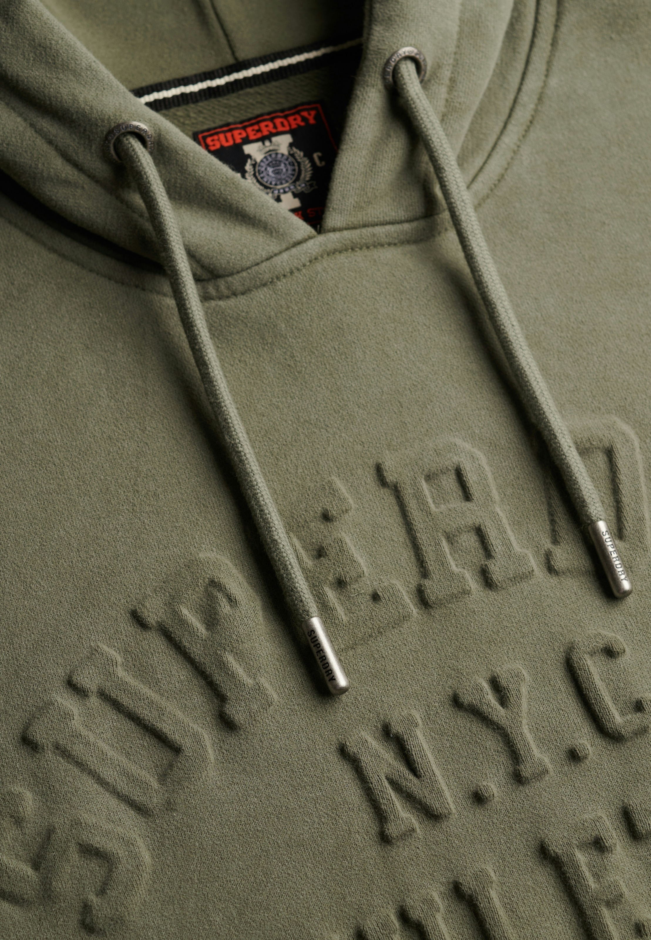 Superdry Sweat à capuche »ATHLETIC EMBOSS RELAXED HOOD«
