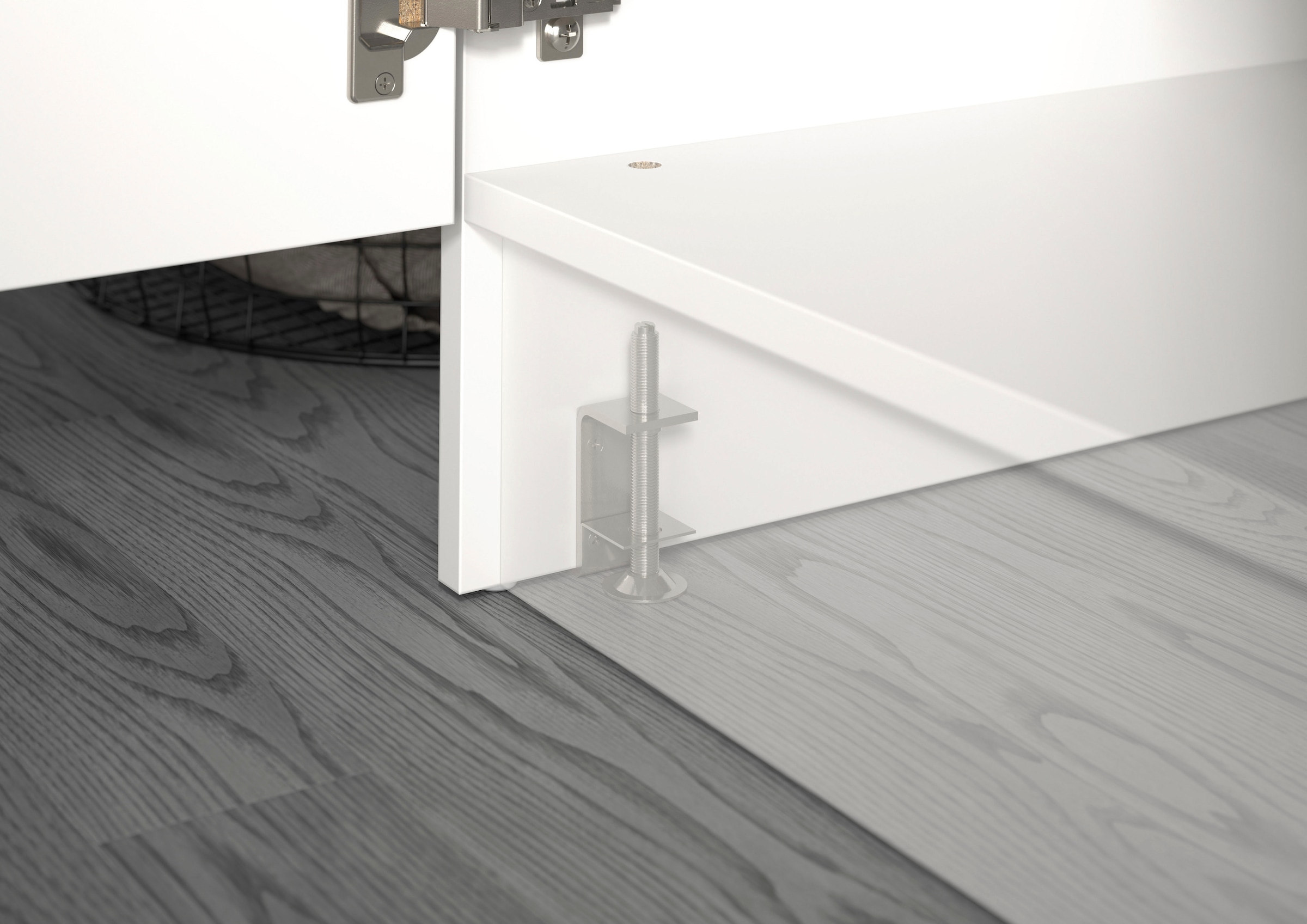 welltime Ensemble de meubles de salle de bain »FALAS, TOPSELLER!, 8-teilig, Hauswirtschaftsraum Set, Breite 300 cm« Set, Wäscheschrank, Hängeschrank,Standregal, Umbauschrank, Mehrzweckschrank, 8 cuis tlg.