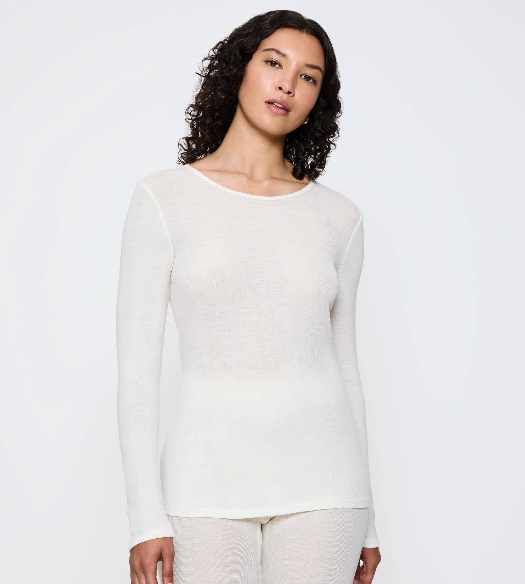 Triumph T-shirt à manches longues »Beauty Layers LSL Top Wool« weiche Wolle, langärmelig, in Single-Jersey Qualität