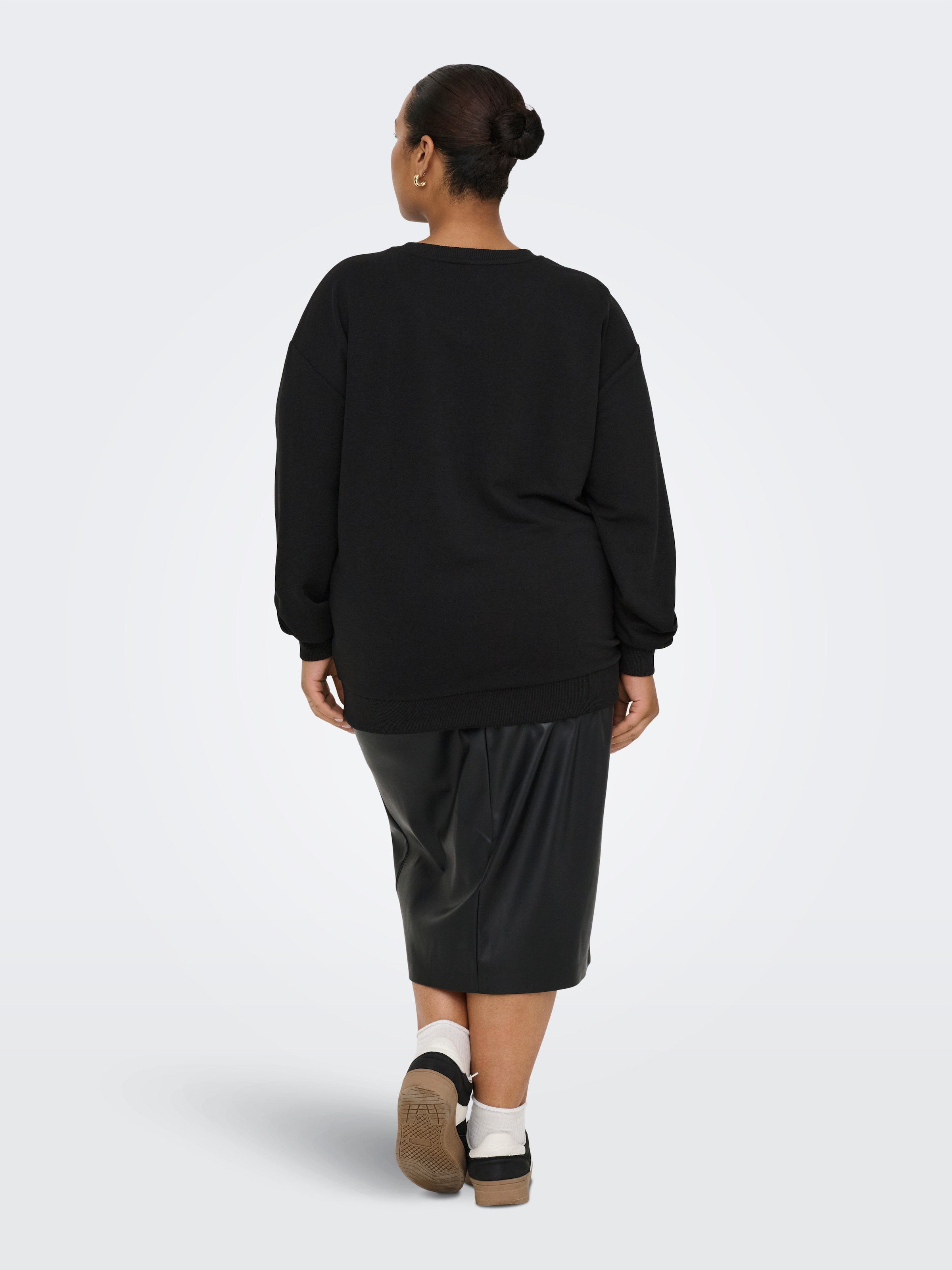 ONLY CARMAKOMA Sweatshirt »CARROLLI L/S O-NECK SWEAT LC JRS«
