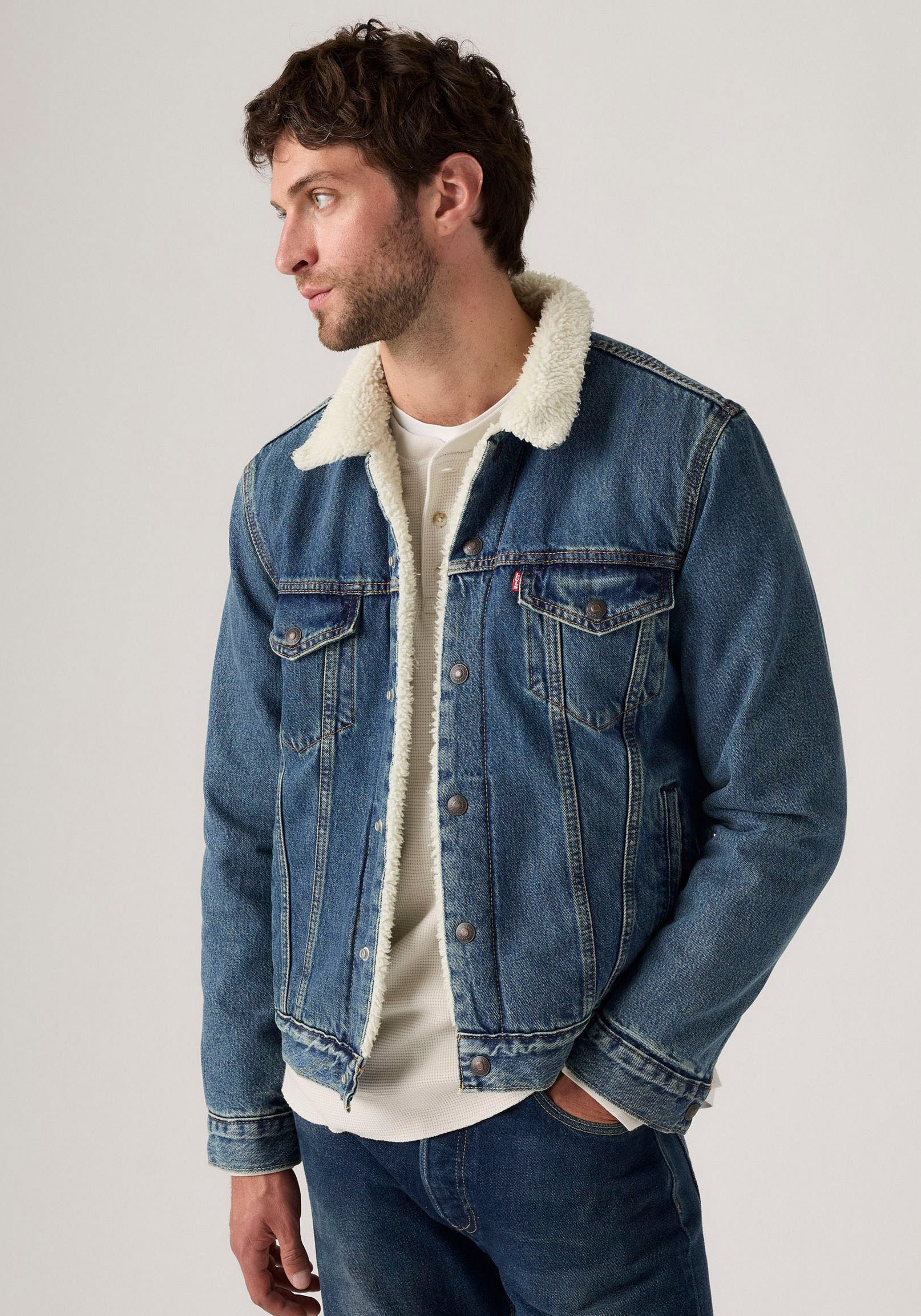 Levi's® Kurzjacke »SHERPA« mit Sherpa Fütterung