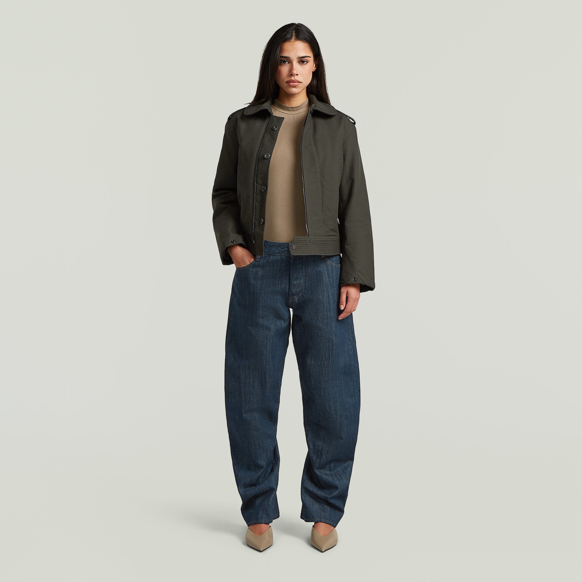 G-STAR Jeans loose fit »G-Star Arc 3D Loose Wmn« avec coupe spéciale, denim en coton