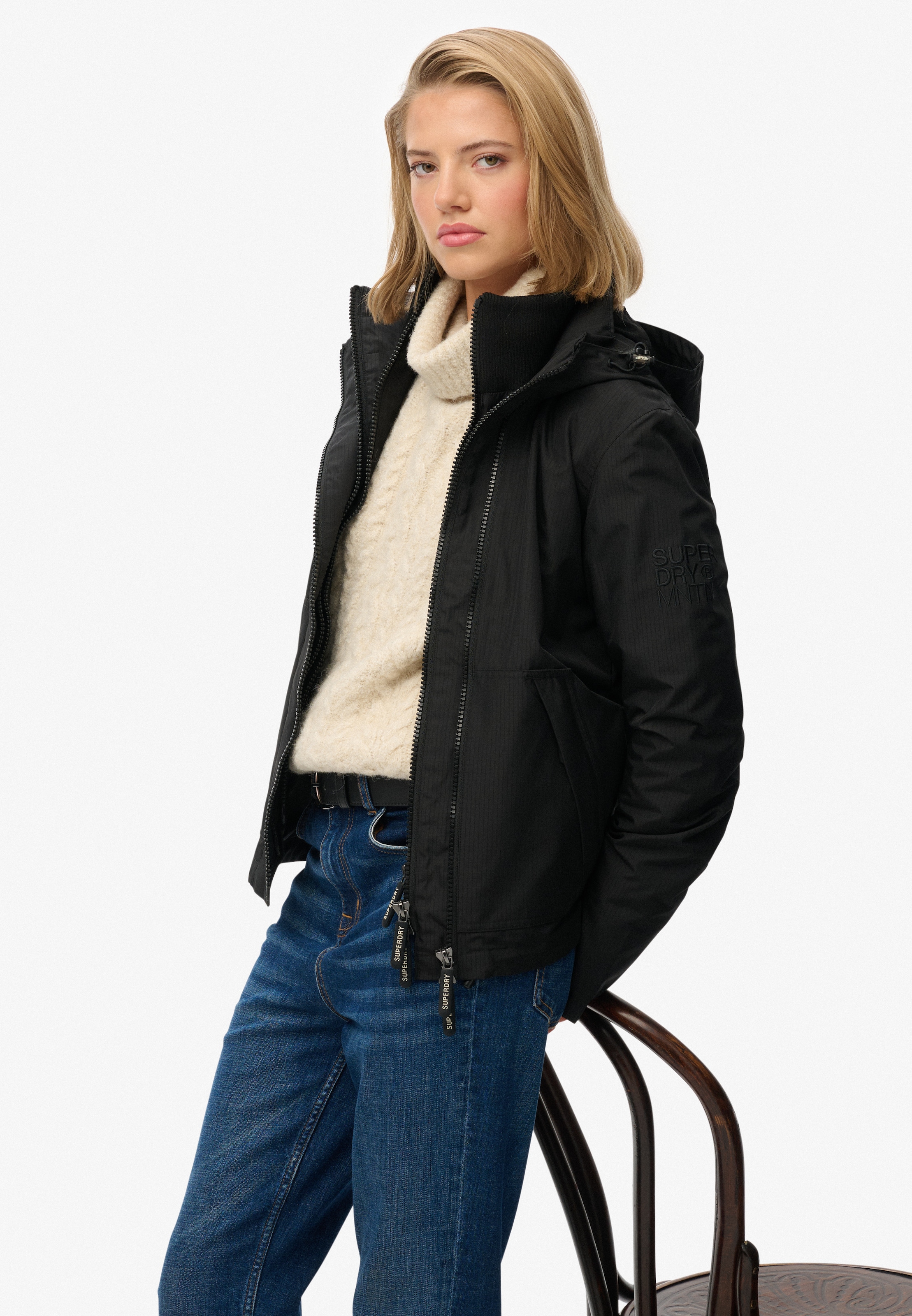 Superdry Veste d'extérieur »Hooded Mtn Windbreaker Jkt« mit Kapuze