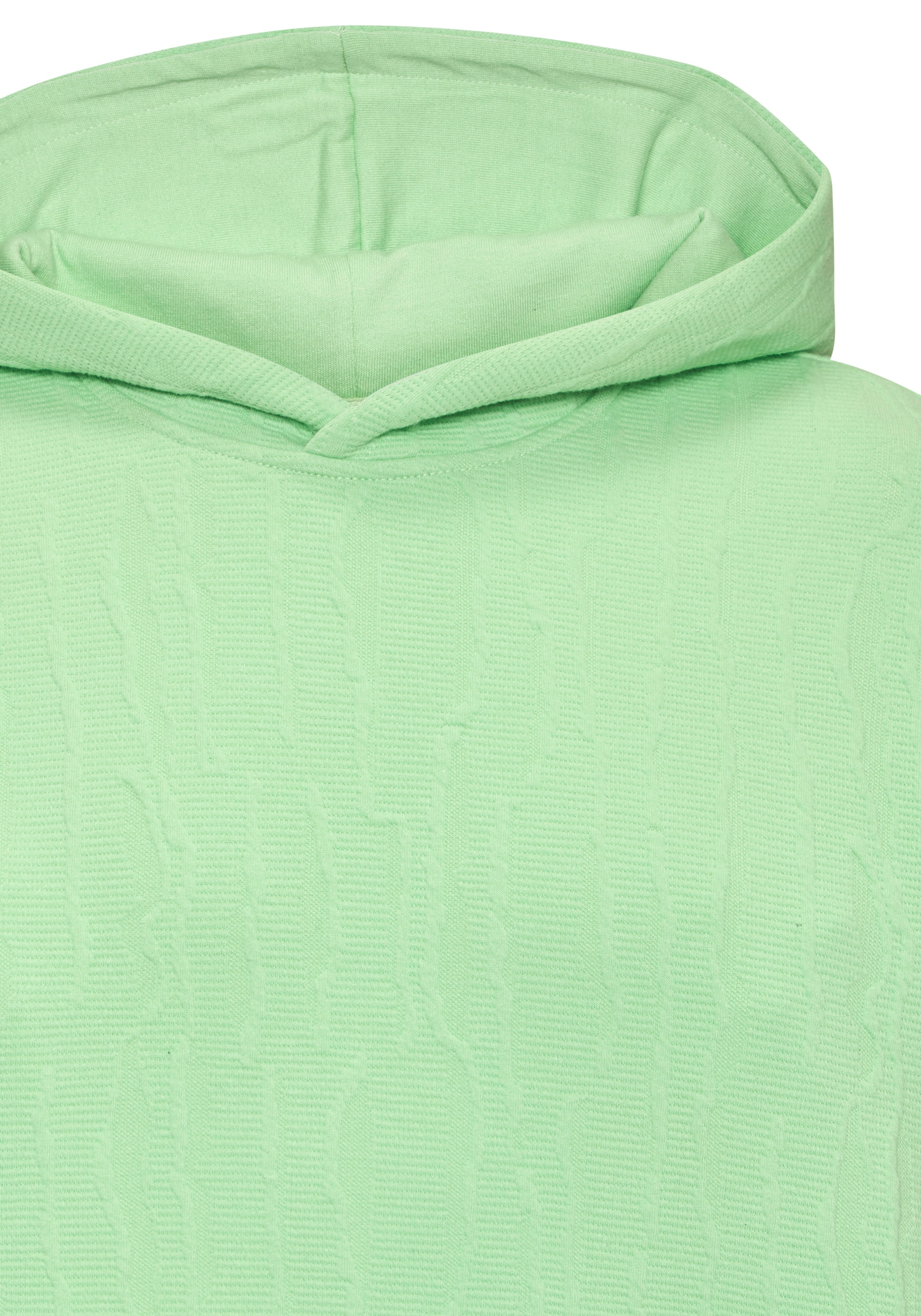 John Devin Hoodie »- Struktur Sweat mit Kapuze bis Grösse 5XL«, innen angeraute Sweatware mit besonderer Struktur-Optik
