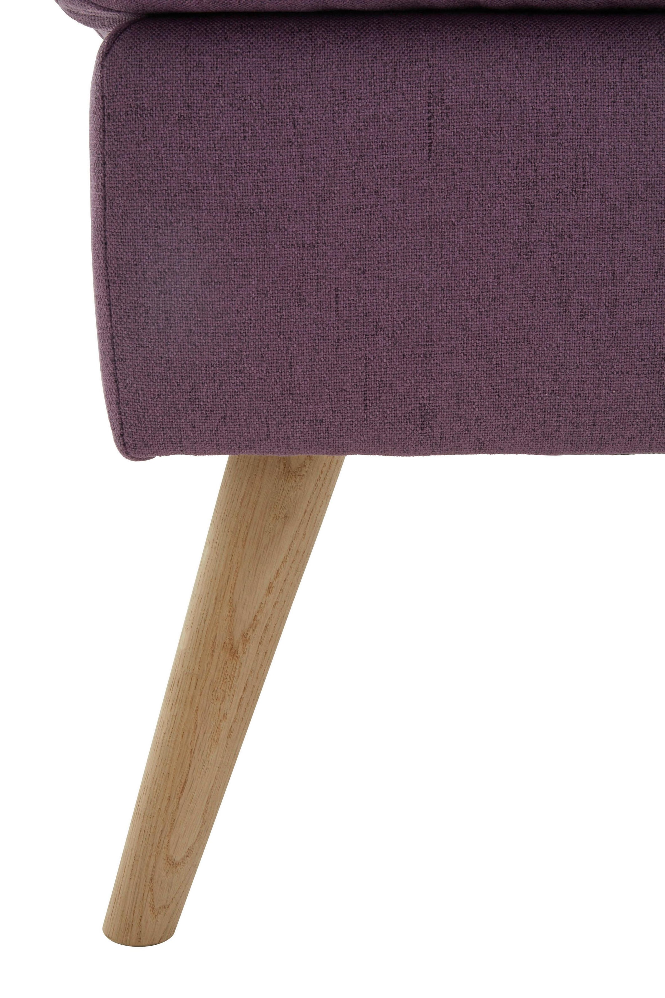 Home affaire Tabouret »Salla« Bezug auch in Luxus-Microfaser in Teddyfelloptik