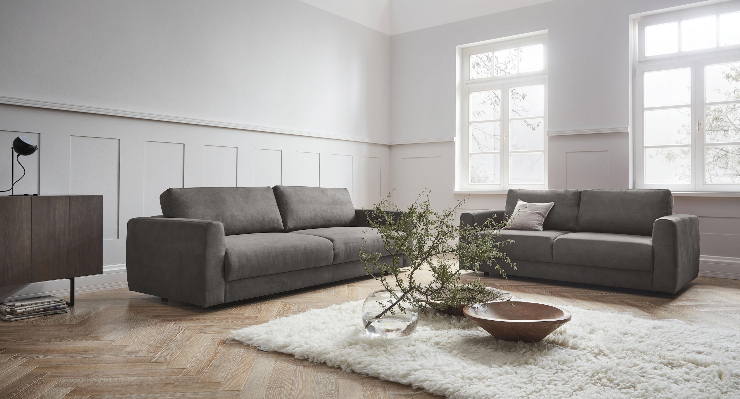 andas 2-Sitzer »Hobro« in 3 Bezugsqualitäten in vielen Farben, Design by Morten Georgsen