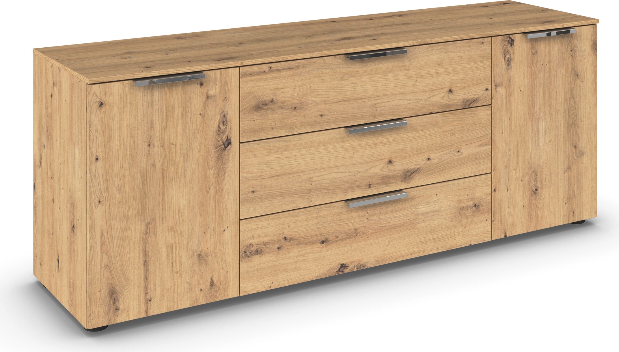 rauch Schubkastenkommode »Kommode Türkommode Sideboard Kombikommode FLIPP« Breite 160 cm mit 2 Einlegeböden,  2-türig mit  3 Schubladen und Soft-Close-Funktion