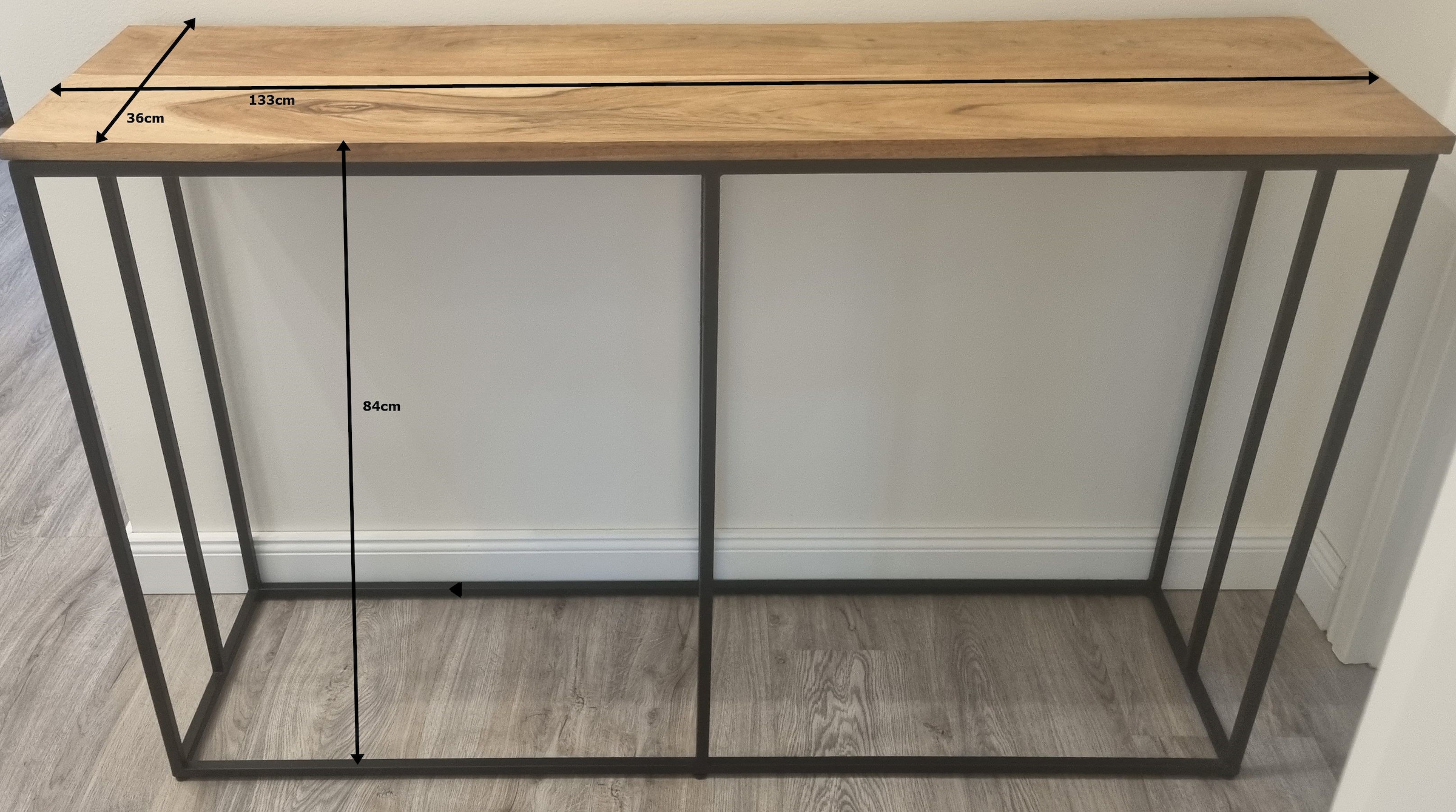 Ambiente Haus Console »Urban Konsoltisch - (B) 133cm« 1 cuis tlg.