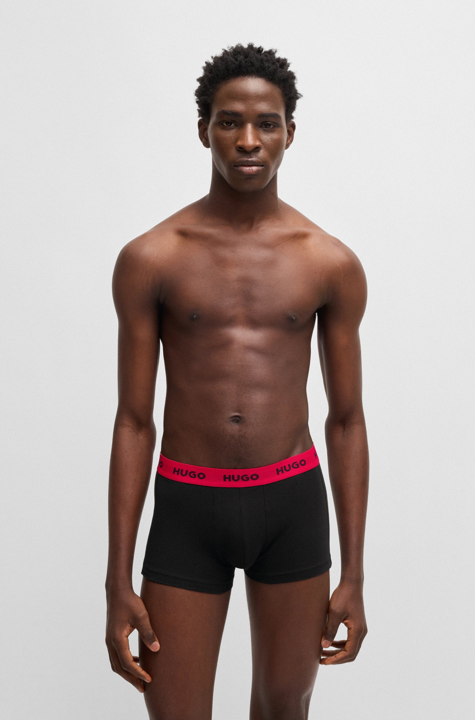 HUGO Underwear Trunk »TRUNK TRIPLET PACK« Packung, 3er Pack, 
