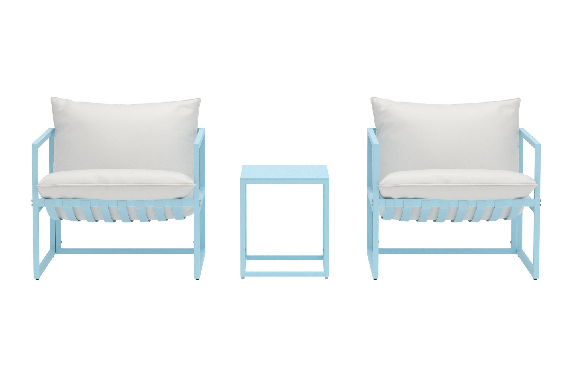 Venture Home Ensemble salon de jardin »Messina, grosszügiges Outdoor-Set für hohen Sitzkomfort« 3 tlg. mobilier lounge avec revêtement en tissu, agréable, doux