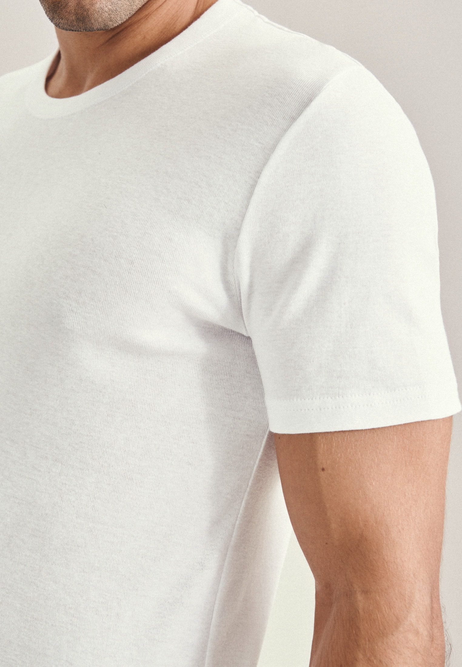 seidensticker T-shirt »Schwarze Rose« Kurzarm Uni