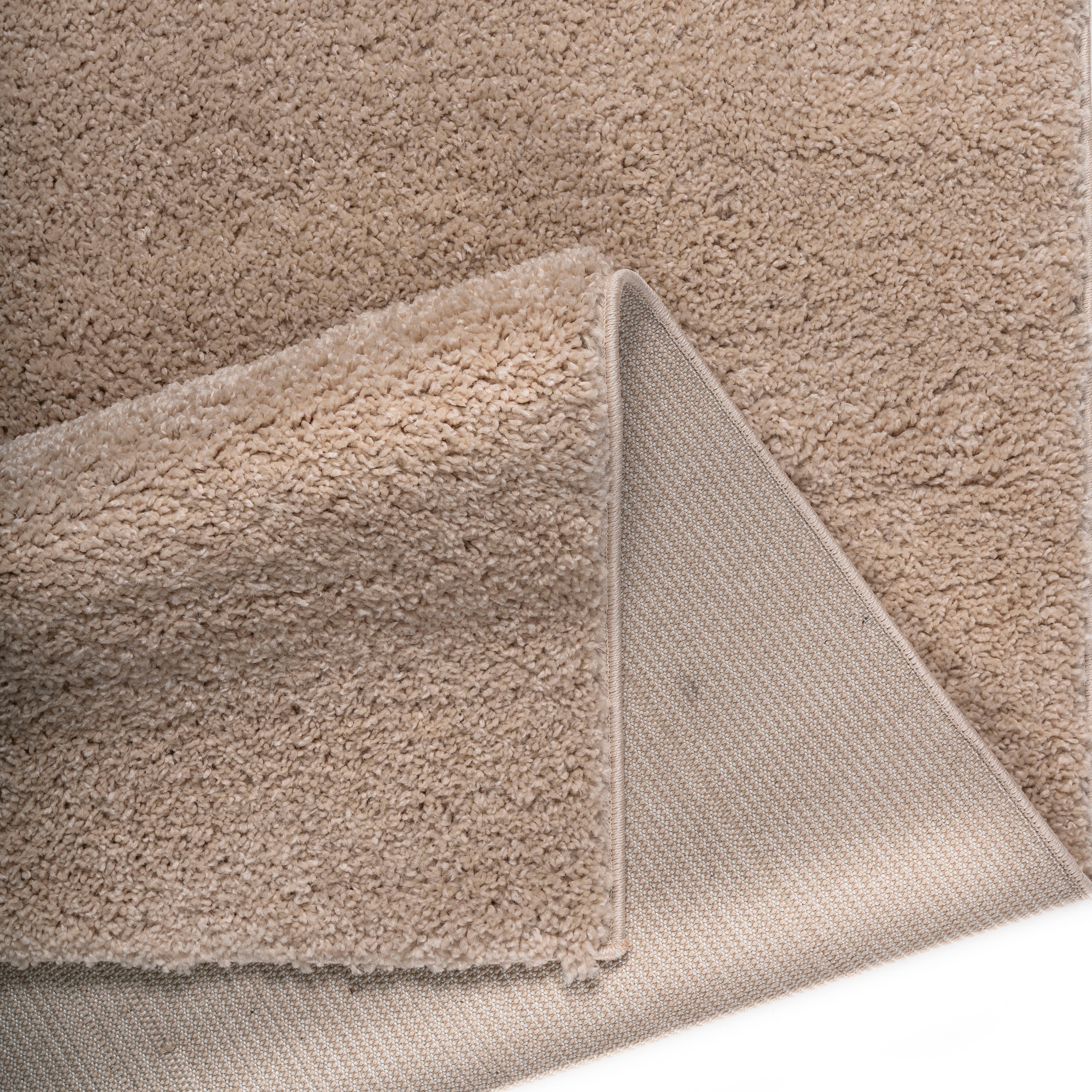 Bruno Banani Hochflor-Teppich »Shaggy Soft« rechteckig 30 mm Höhe gewebt, Uni Farben, besonders weich und kuschelig, Kundenliebling