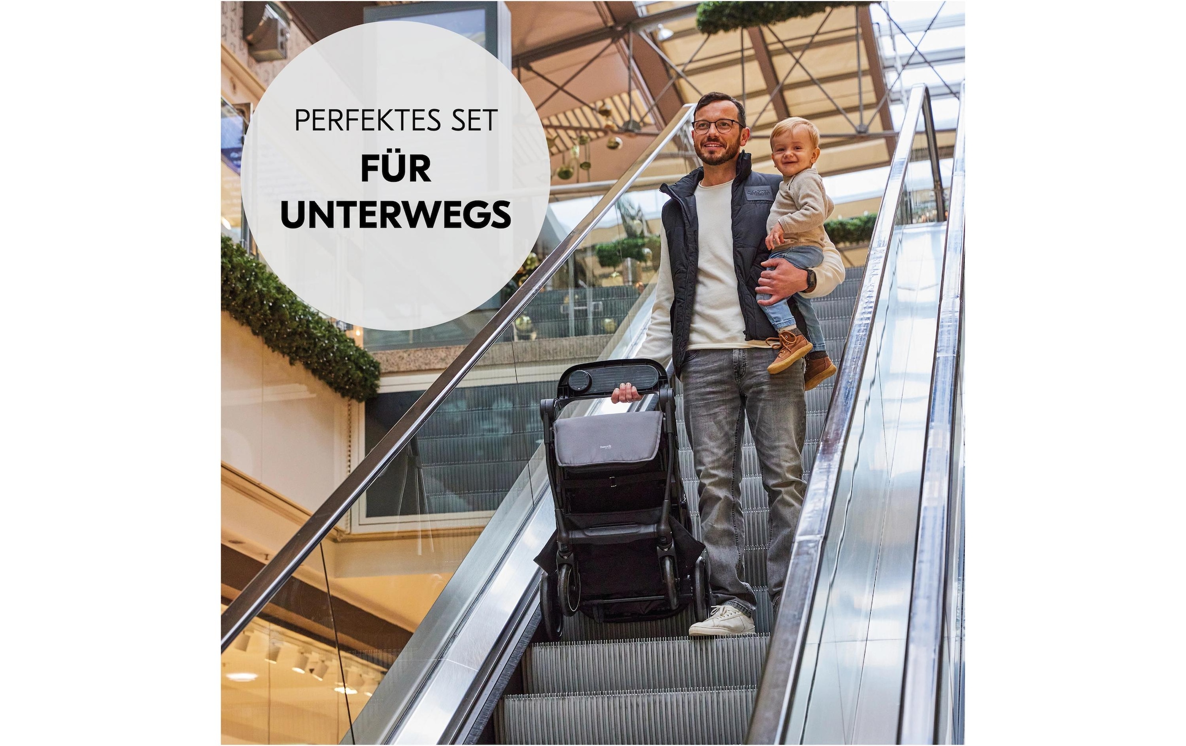 Hauck Poussette pour enfants »Shop N Care Travel Set« 25 kilos