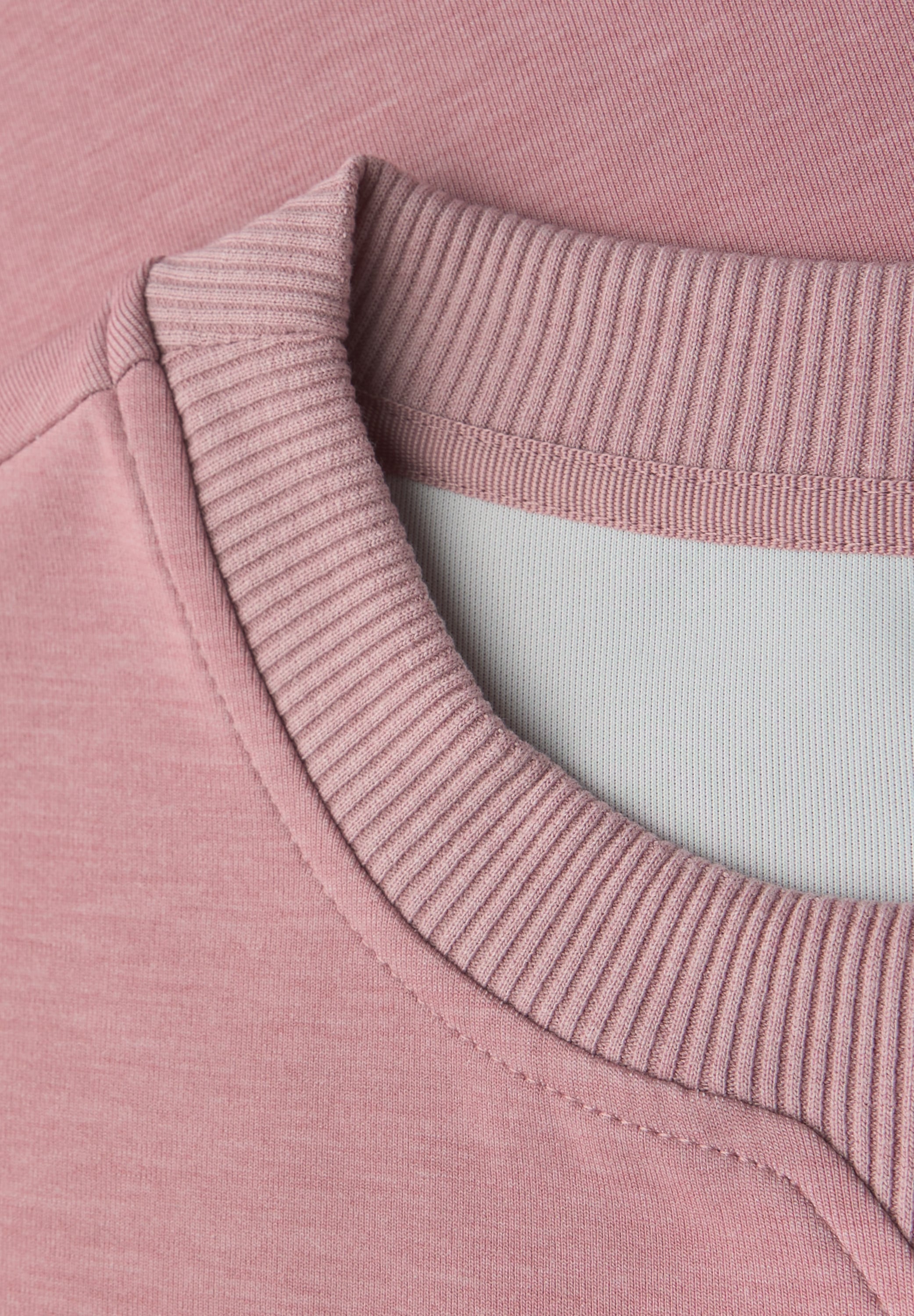STREET ONE Sweater , Rundhals mit Ripp-Detail
