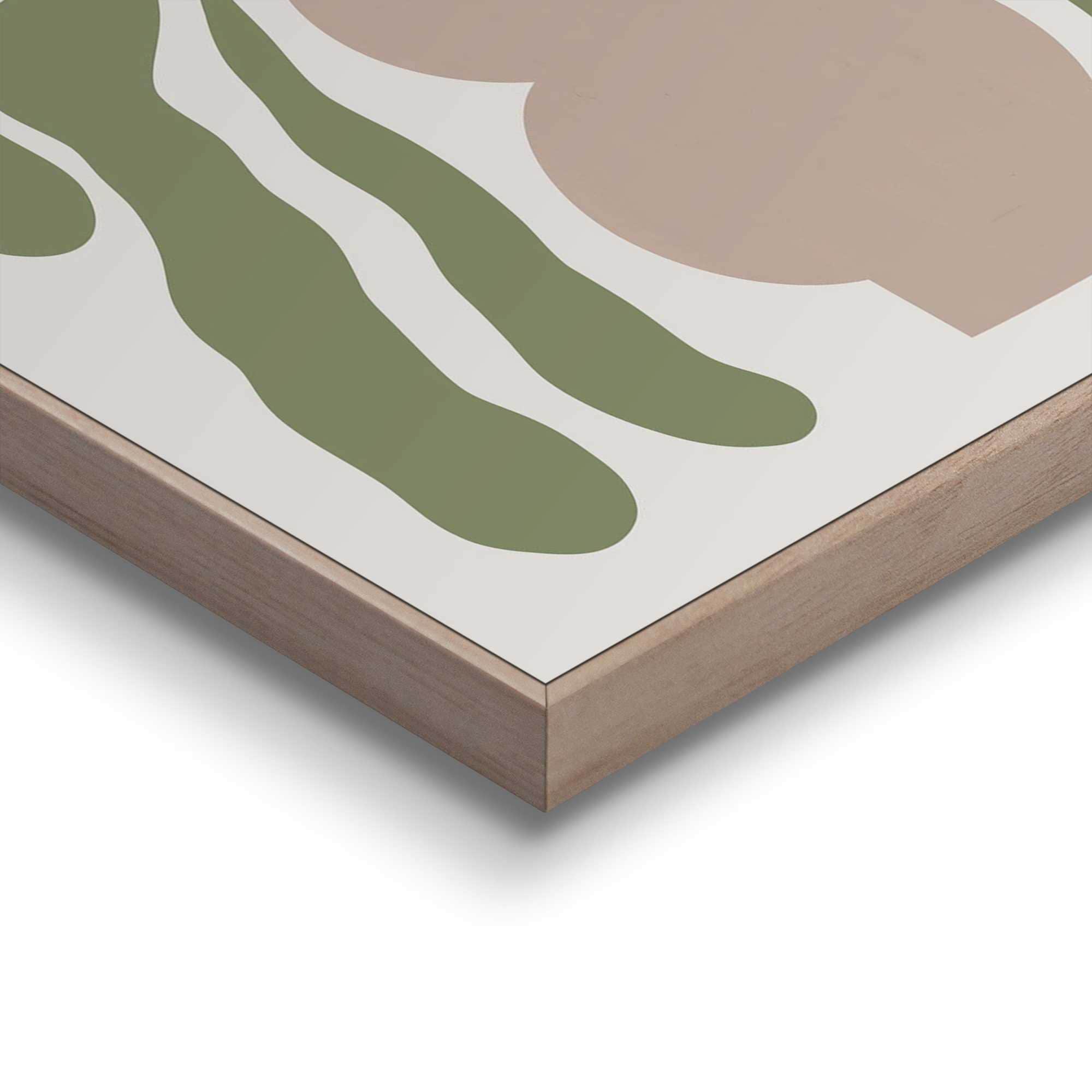 Reinders! Poster »Abstract Flowers« Wohnzimmer - Blumen - Vase - Grün - MDF - Blumen und Pflanzen