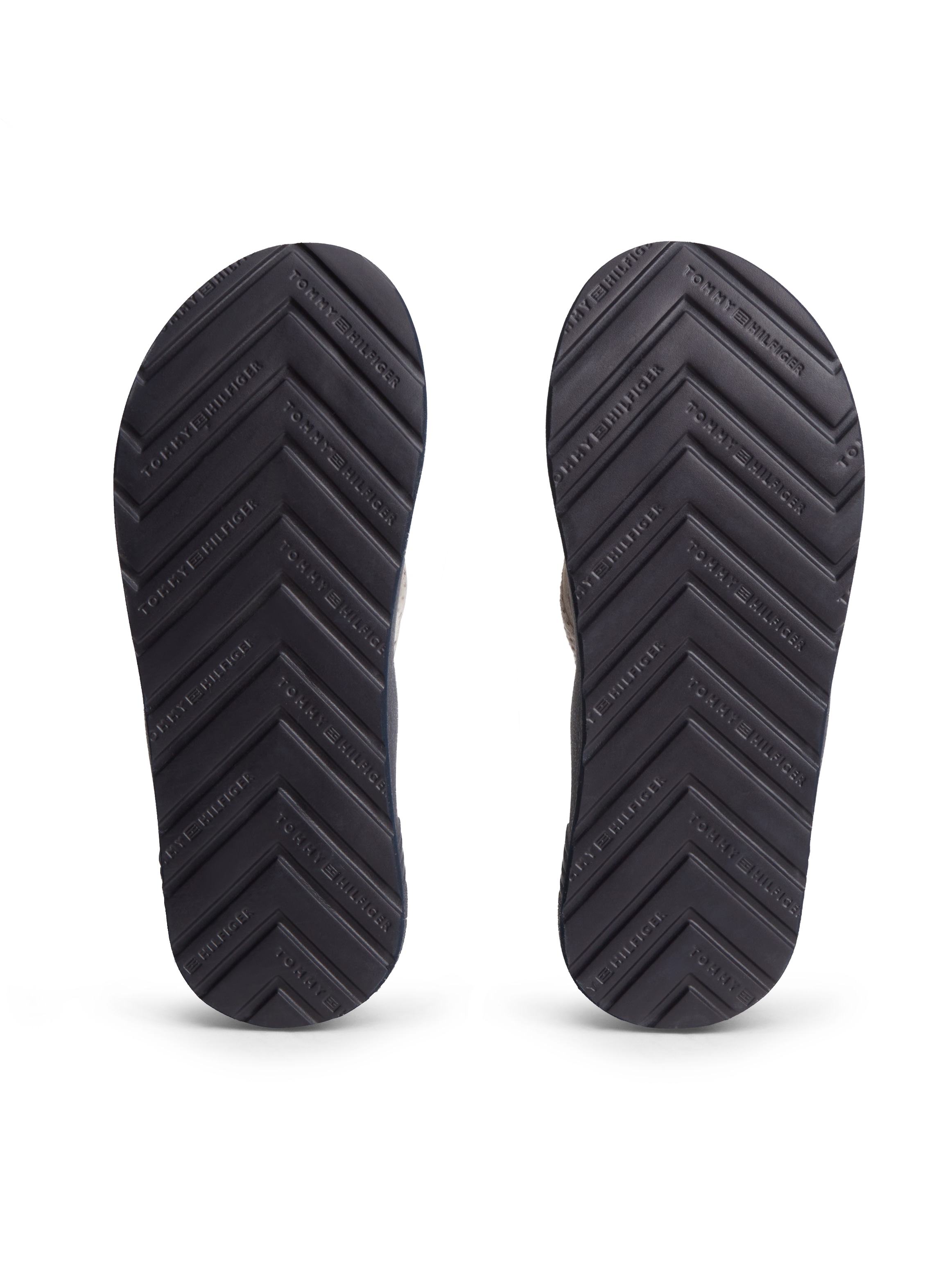 Tommy Hilfiger Séparateur d'orteils »MOLDED PADDED HILFIGER B SANDAL«  Strandschuh, Sommerschuh, Poolslide mit Kontrastbesatz