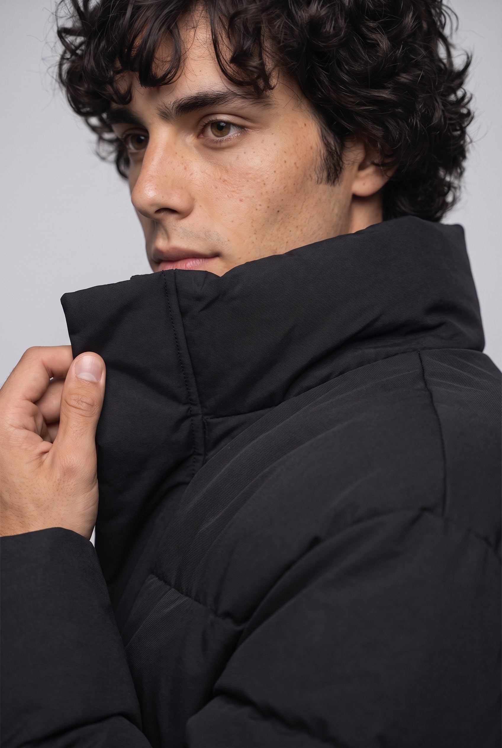 Jack & Jones Steppjacke »JJESOHO PUFFER COLLAR AW26 SN« Kunstfaser, regular fit