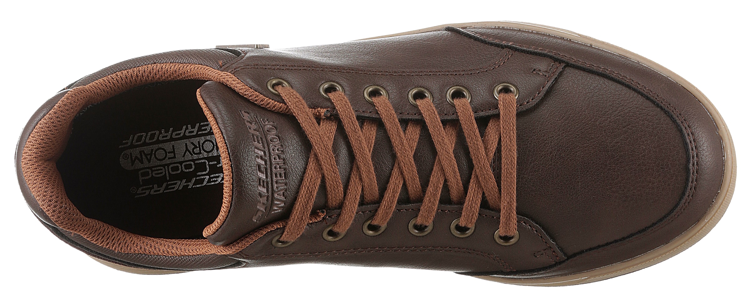 Skechers Sneaker »CAVELL-SPARKMAN«  , Freizeitschuh, Halbschuh, Schnürschuh aus wasserabweisendem Material