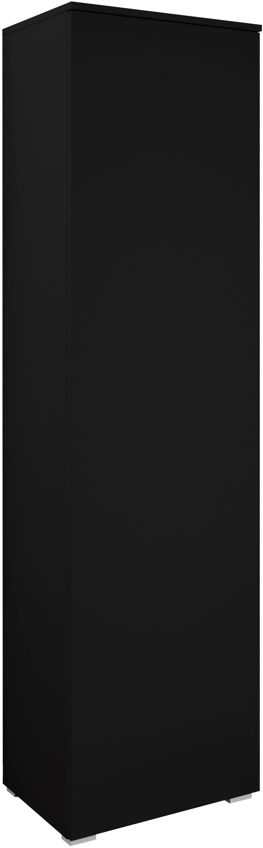 GOODproduct Armoire à chaussures »Paris, stehend oder hängend montierbar, Türanschlag wechselbar« armoire à vêtements moderne hauteur 180cm, 6 compartiments spacieux