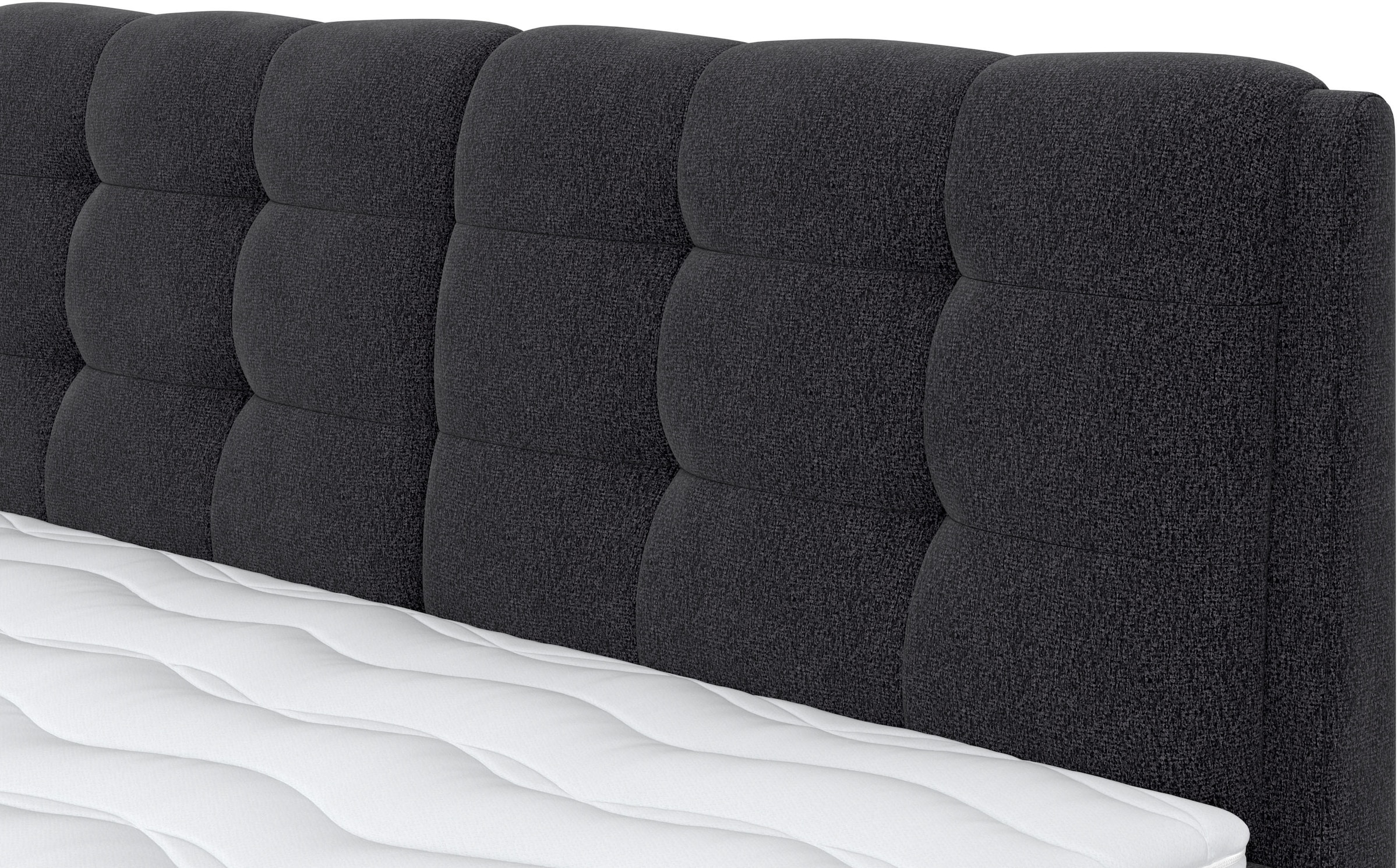 COTTA Lit boxspring »Fort mit Bettkasten, inkl. Topper« disponible en différentes largeurs (160cm, 180cm & 200cm)
