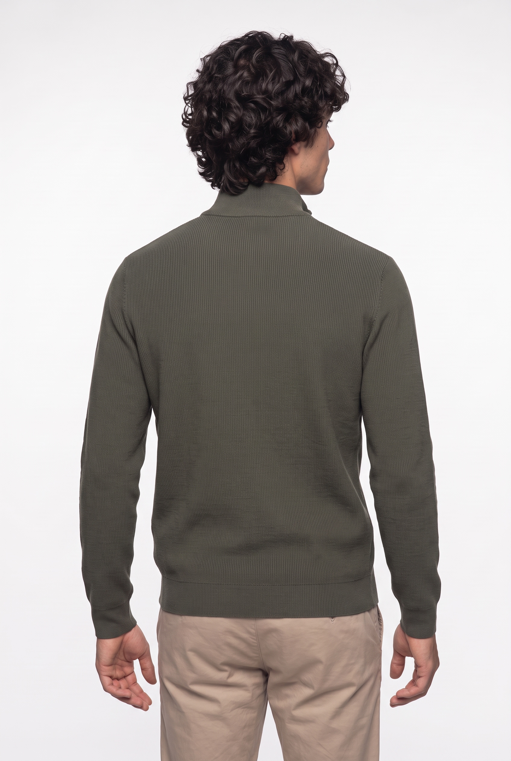 ONLY & SONS Troyer »ONSPHIL REG 12 STRUC HALF ZIP KNIT NOOS« mélange coton, coupe régulière