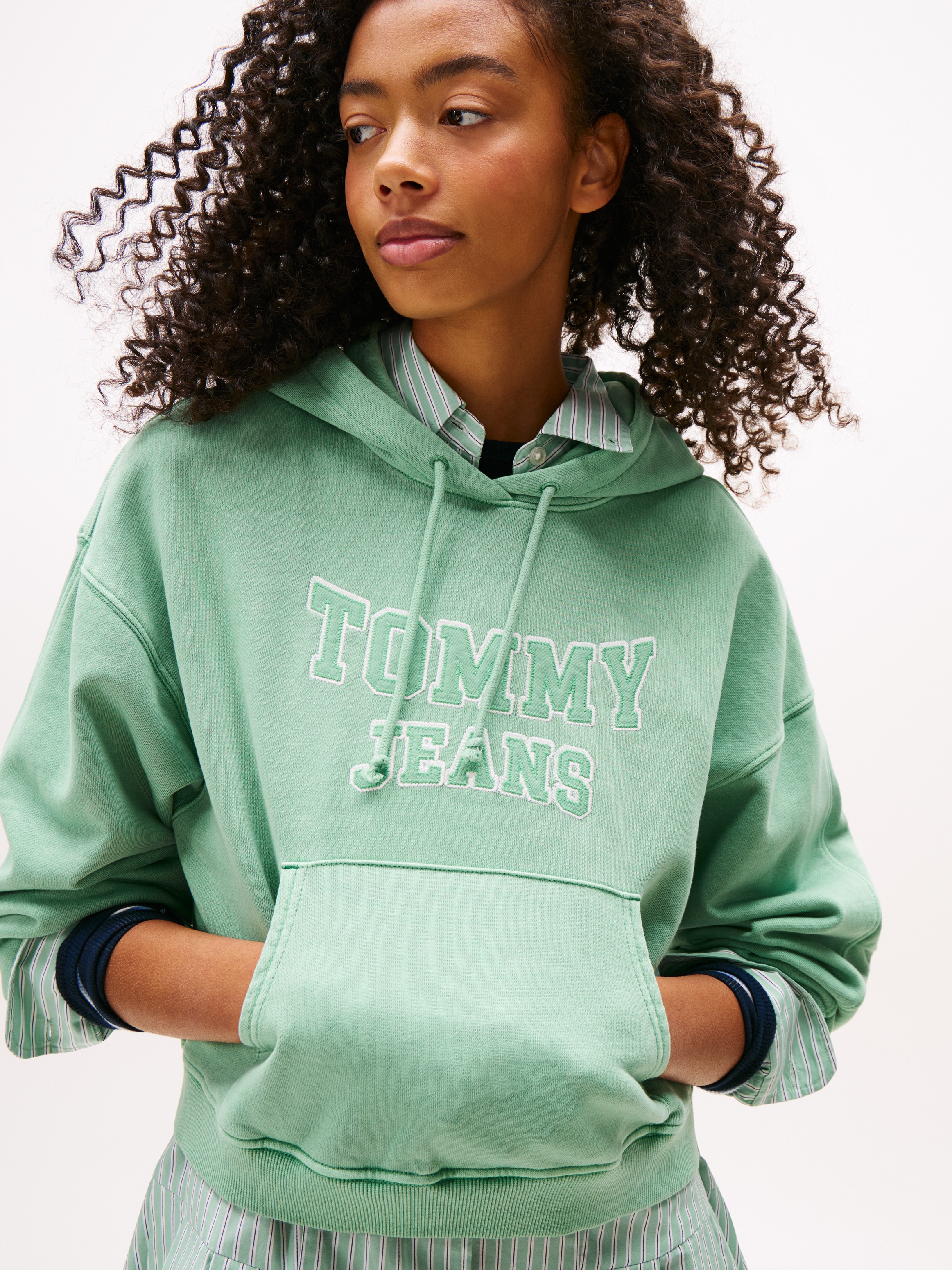 Tommy Jeans Kapuzensweatshirt »TJW BXY CRP VARSITY HOODIE«