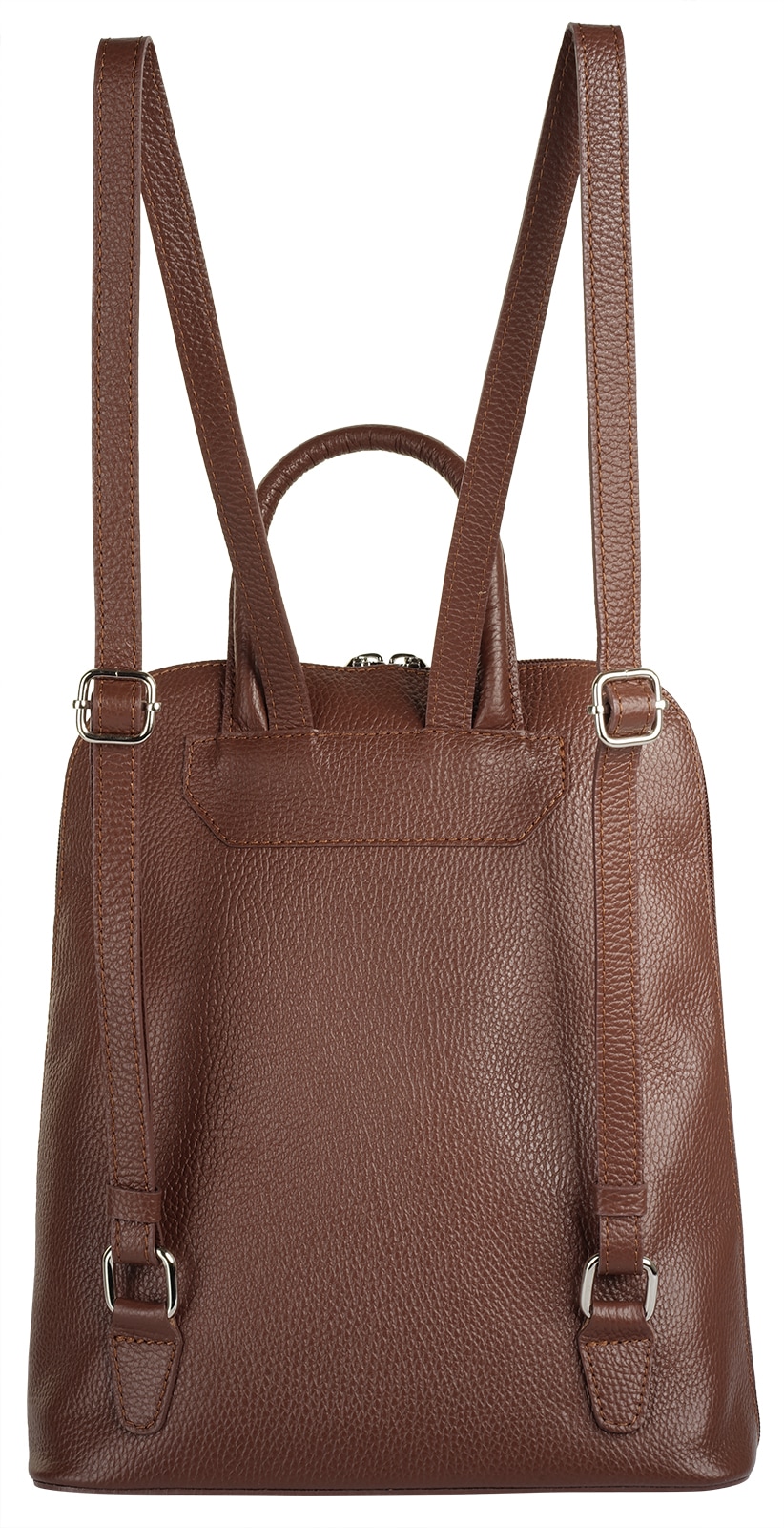 Cluty Sac à dos de ville echt Leder, Made in Italy