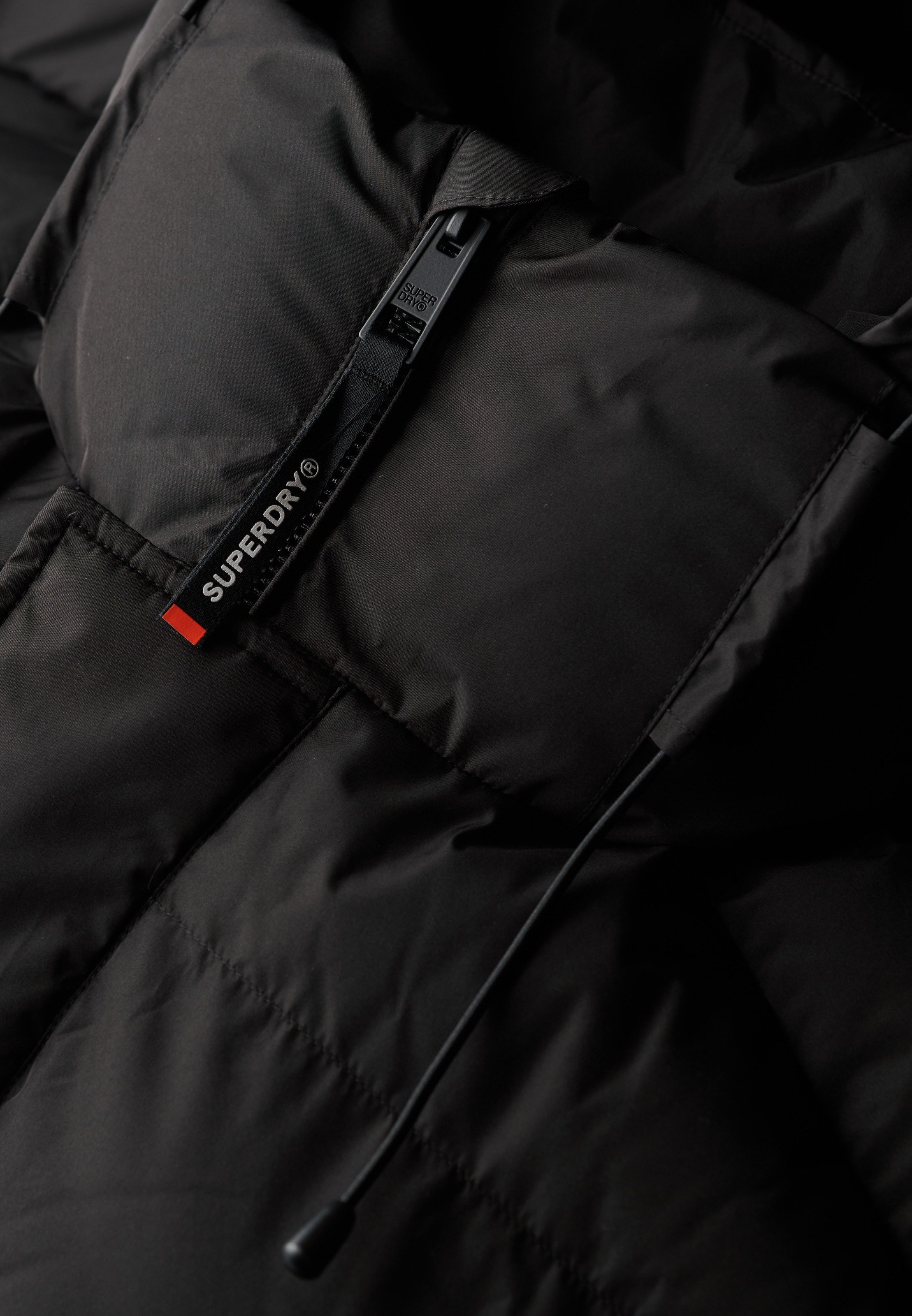 Superdry Veste matelassée »HOODED 5 BAFFLE SPORTS PUFFER« mit Kapuze Kunstfaser, relaxed fit