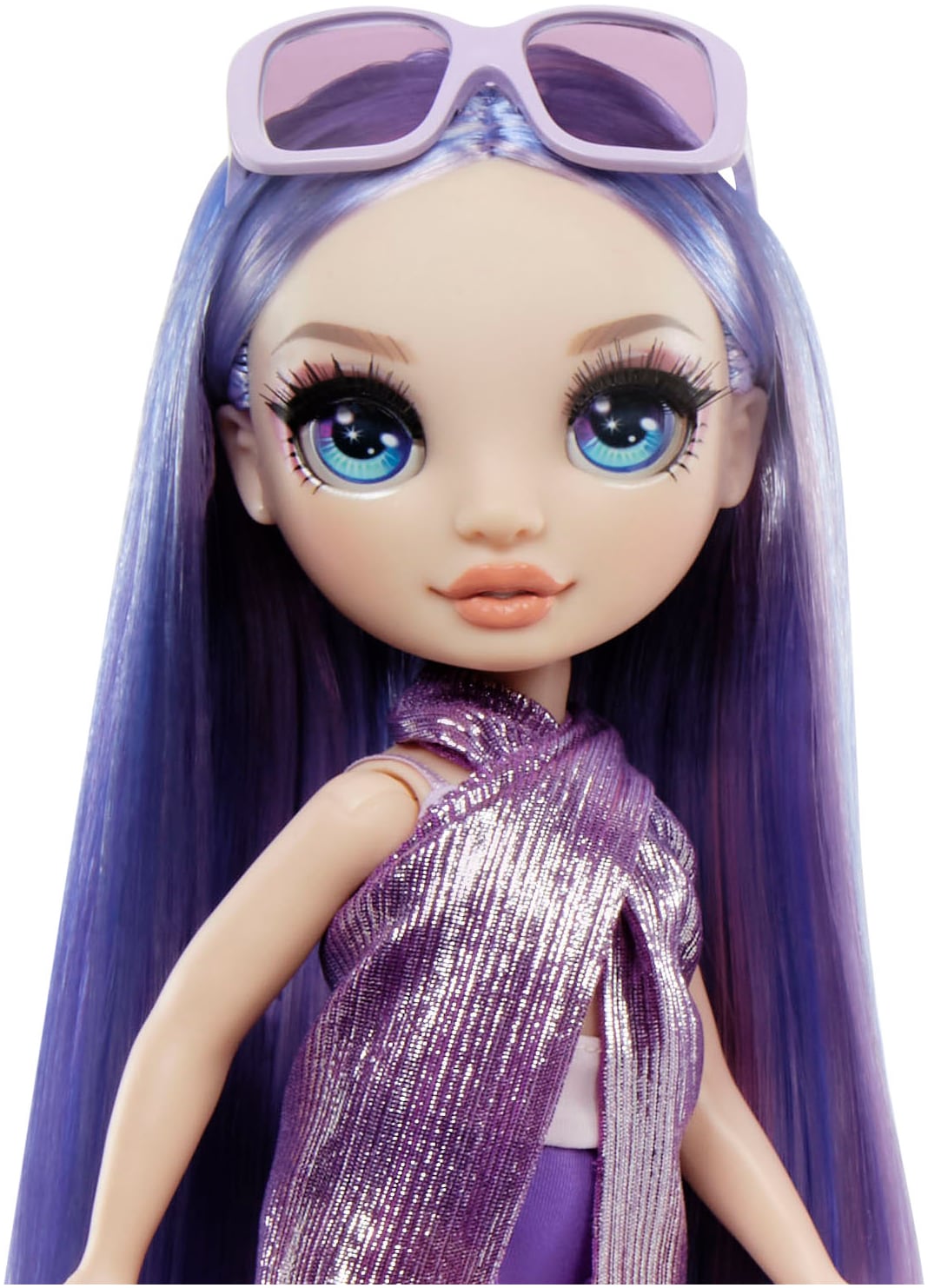 RAINBOW HIGH Anziehpuppe »Rainbow High Swim & Style Fashion Doll- Violet (Purple)«